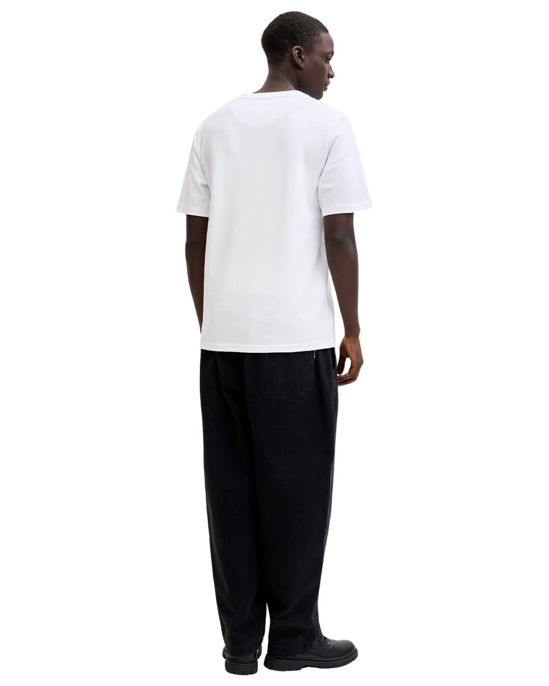 Jack & Jones Jprblaethan Ss Logo Tee Sn Bright White