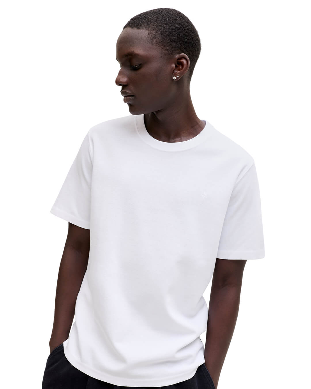 Jack & Jones Jprblaethan Ss Logo Tee Sn Bright White