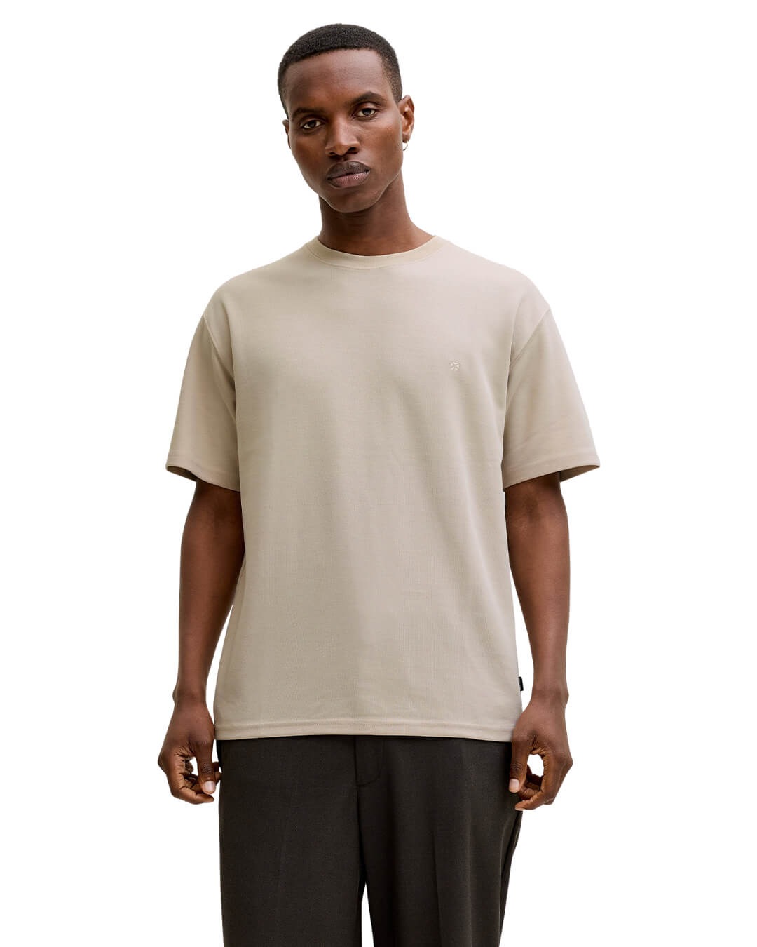 Jack & Jones Jprblaethan Ss Logo Tee Sn Ancient Scroll