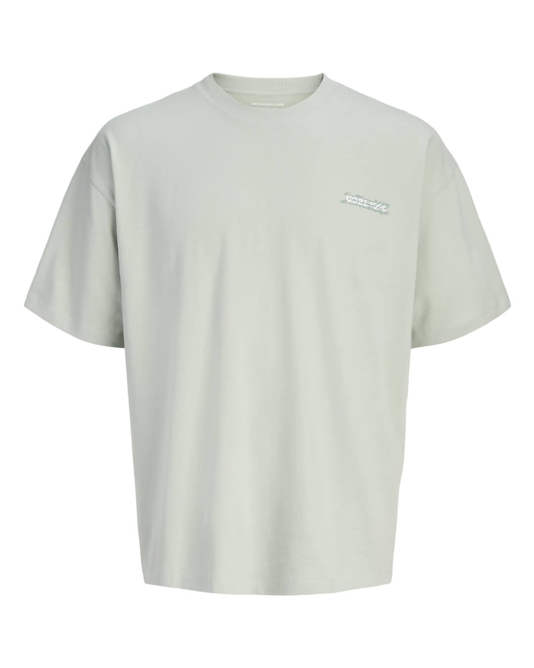 Jack & Jones T-Shirts Jack & Jones Jcoeterna Script Back Print Tee Ss Sa26 Aqua