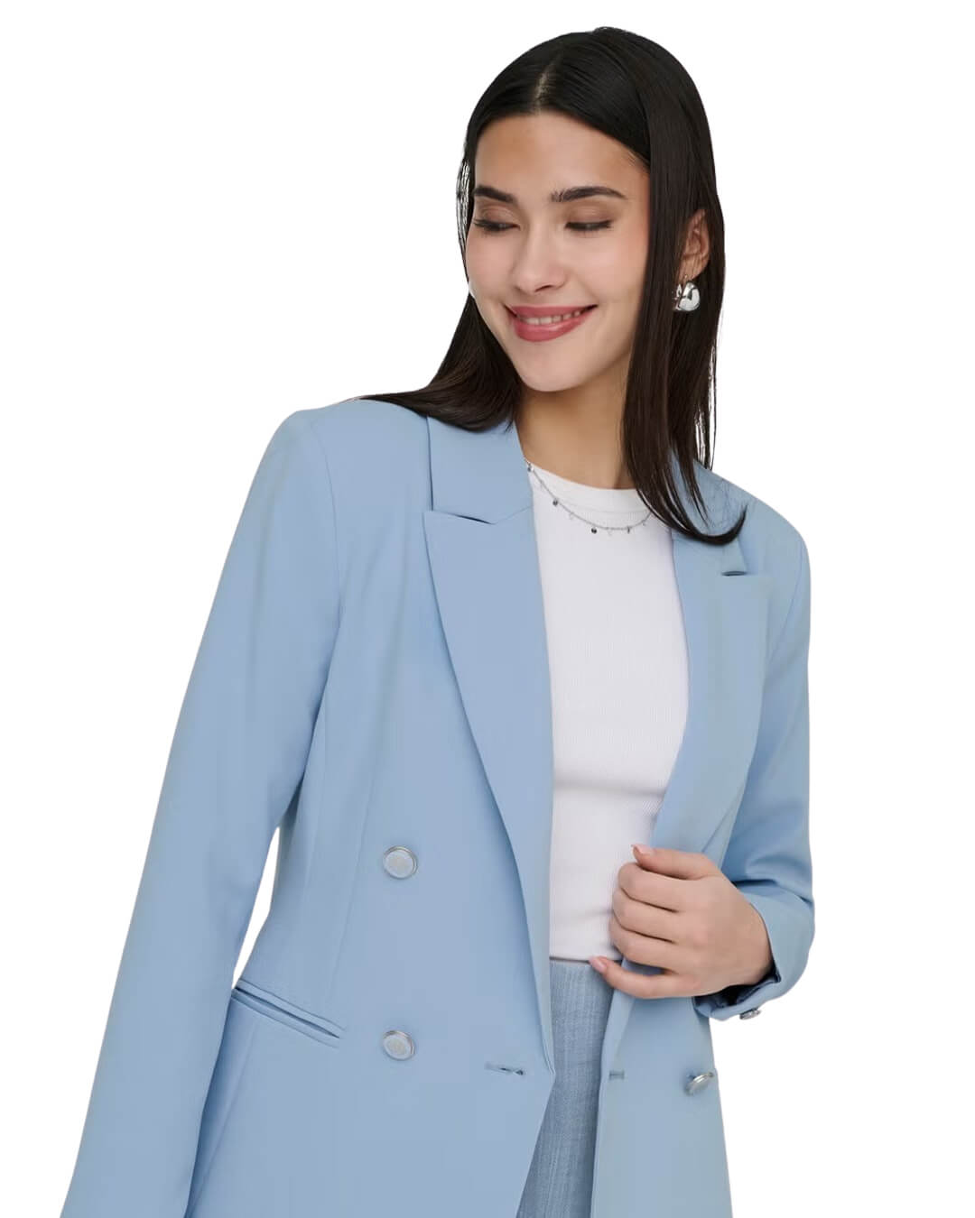 Only Onlastrid L/s Fit Blazer Cc Tlr Navy Blazer