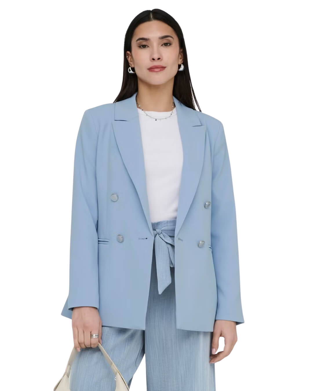 Only Onlastrid L/s Fit Blazer Cc Tlr Navy Blazer