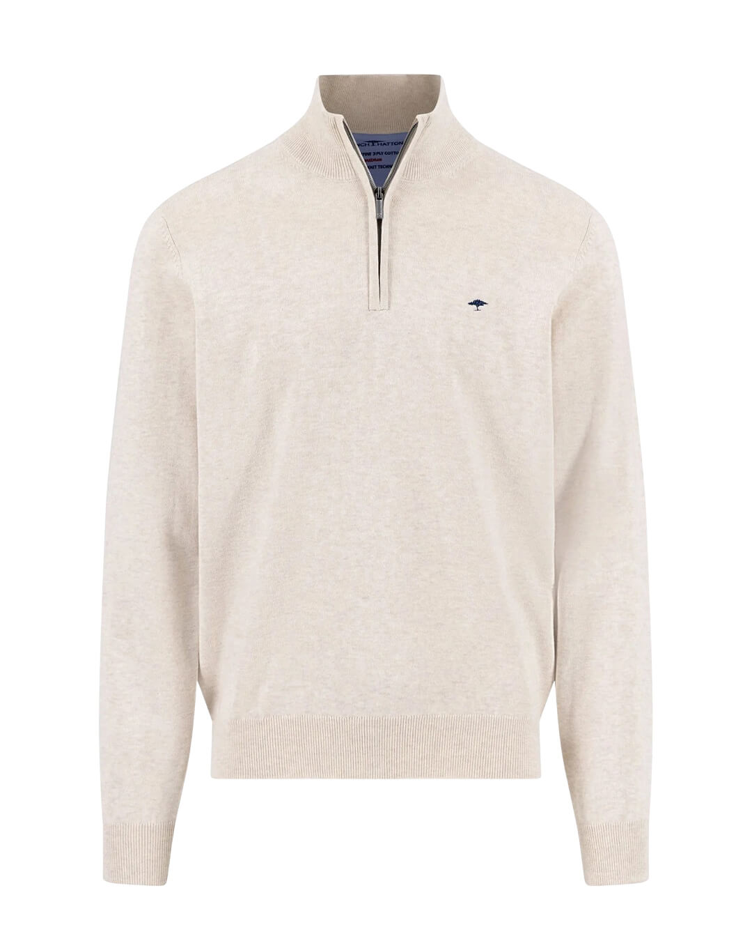 Fynch-Hatton Troyer-Zip Superfine New Offwhite