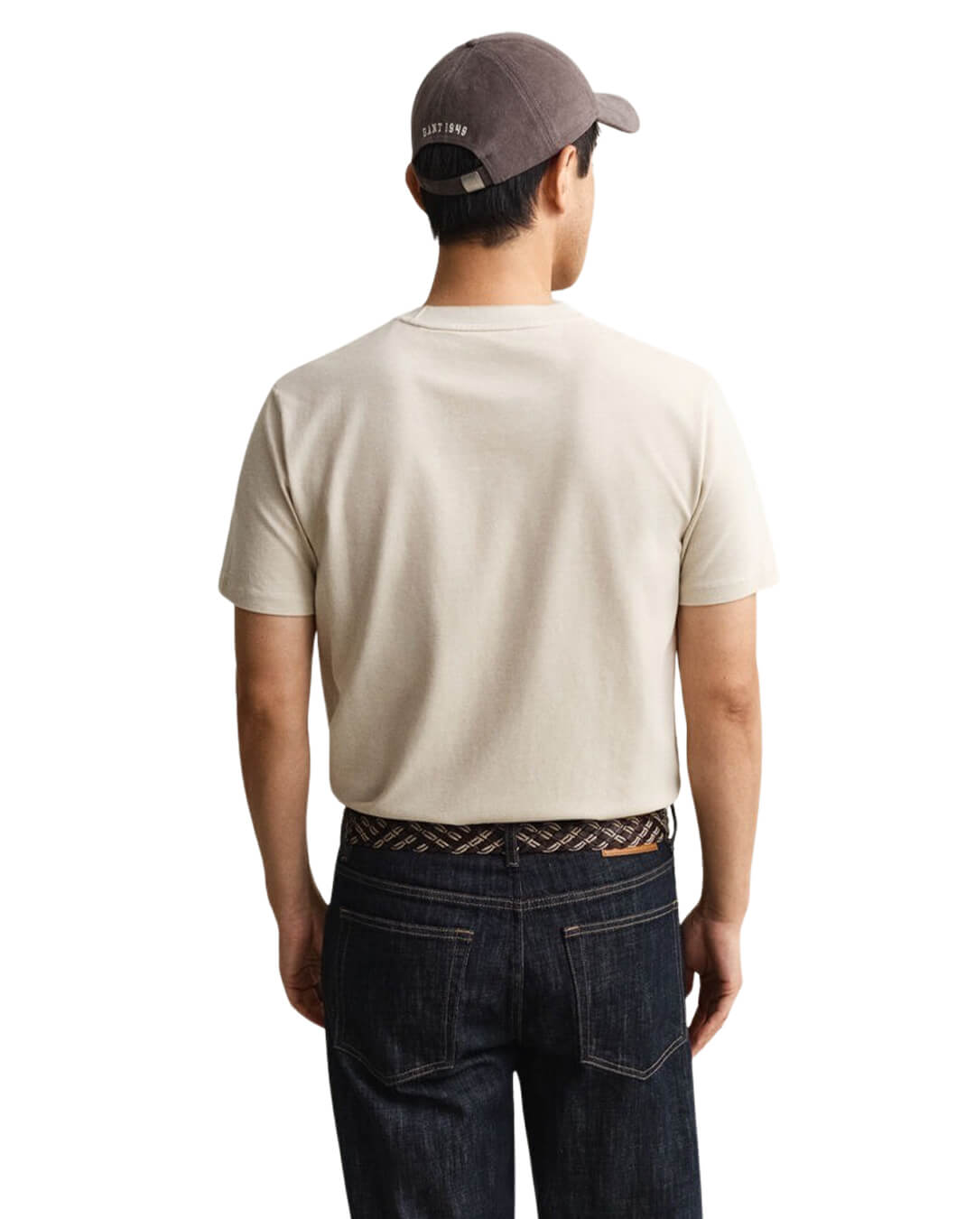 Gant Beige Tone Pique   T-Shirt