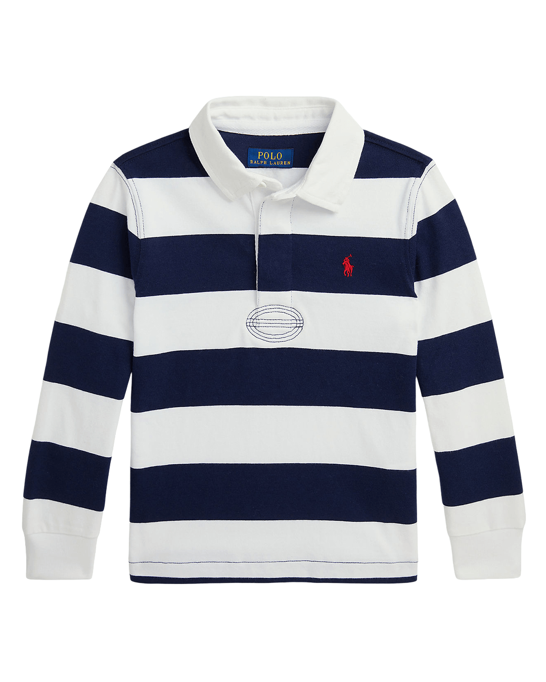Polo Ralph Lauren Blue Iconic Rugby Shirt