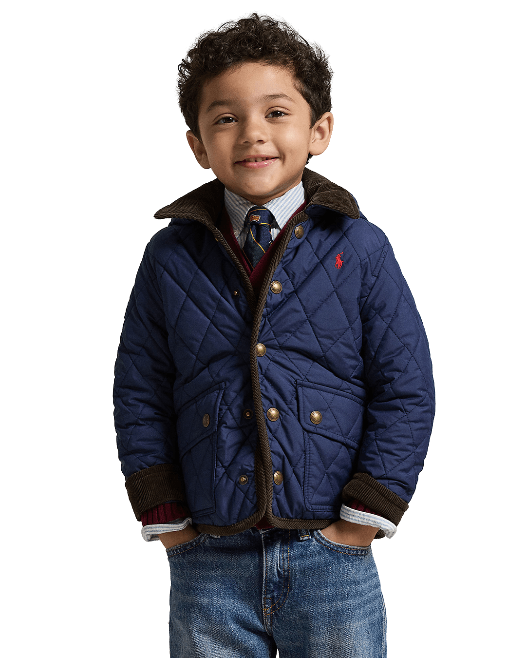 Polo Ralph Lauren Navy Hooded Barn Jacket