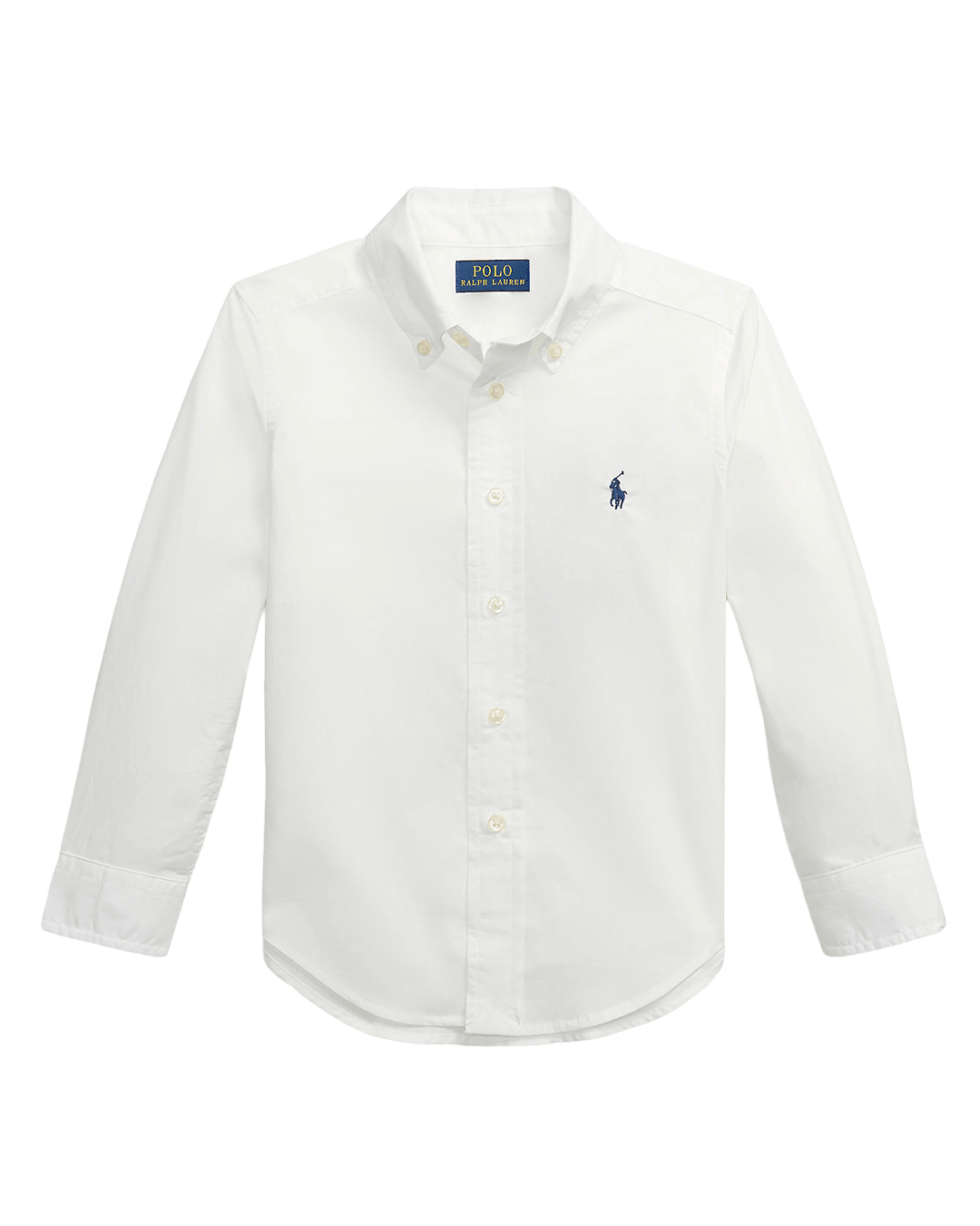 Polo Ralph Lauren White Cotton Poplin Shirt