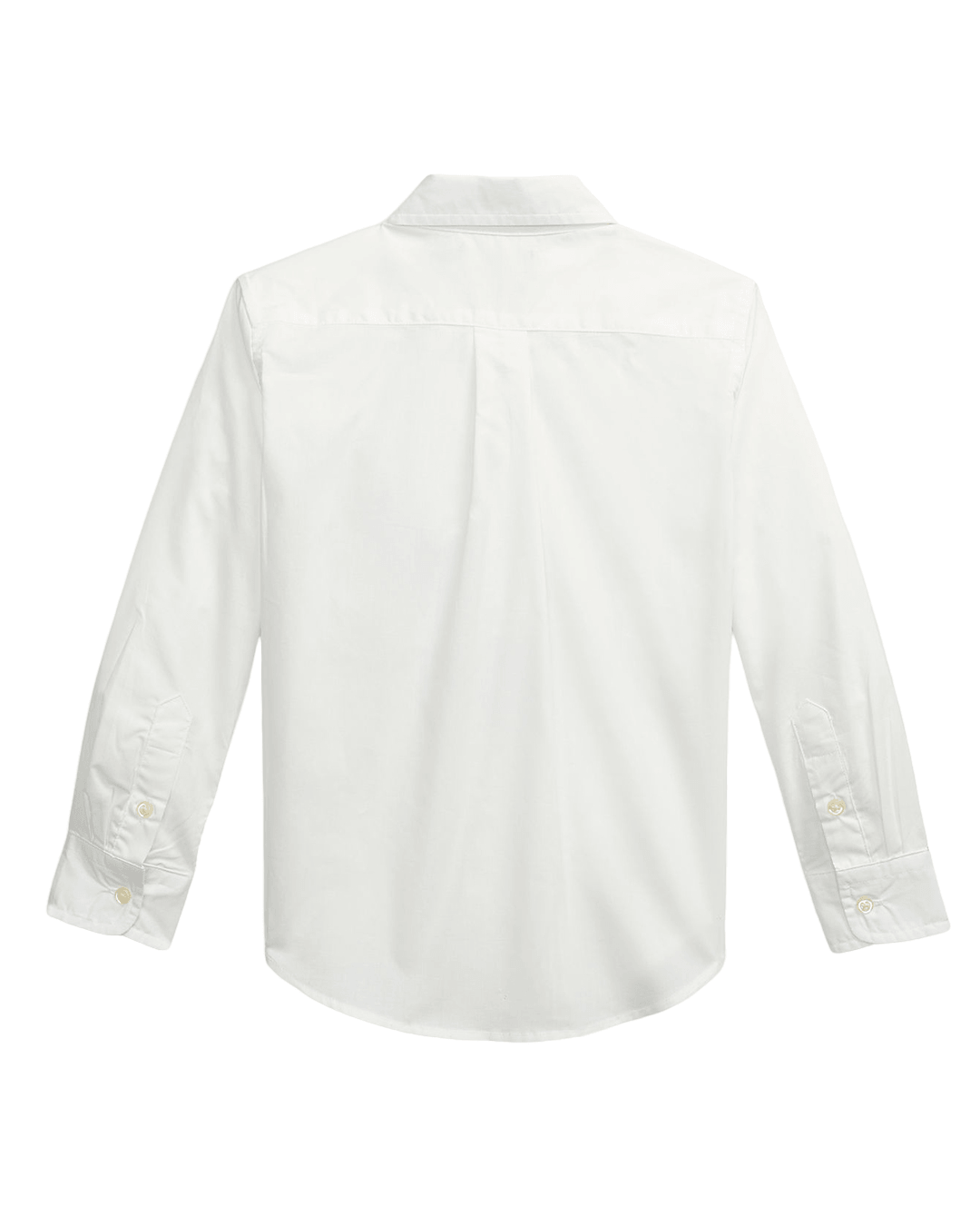 Polo Ralph Lauren White Cotton Poplin Shirt