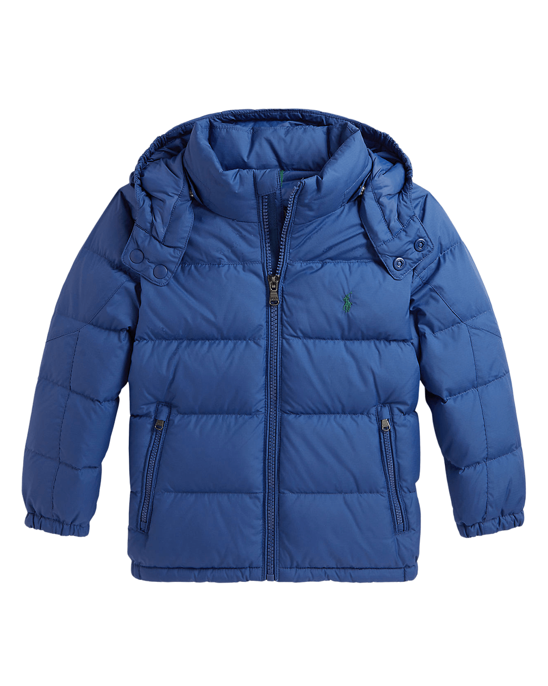 Polo Ralph Lauren Blue Gorham Down Hooded Jacket