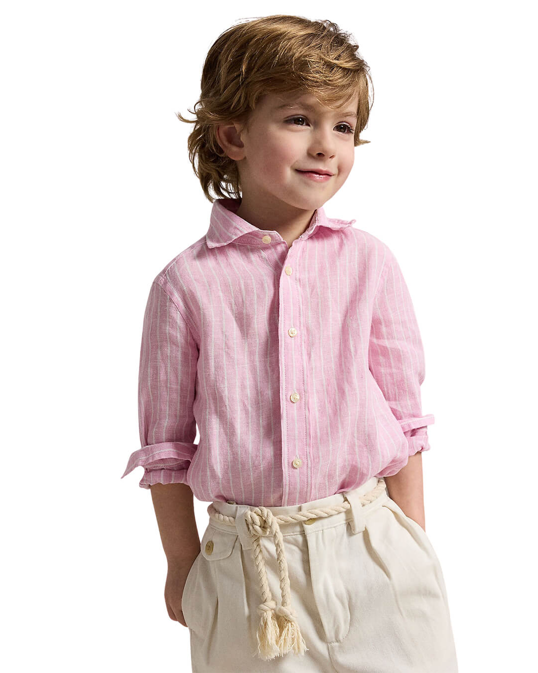 Polo Ralph Lauren Stripe Sport Linen Shirt Multicoloured Shirt