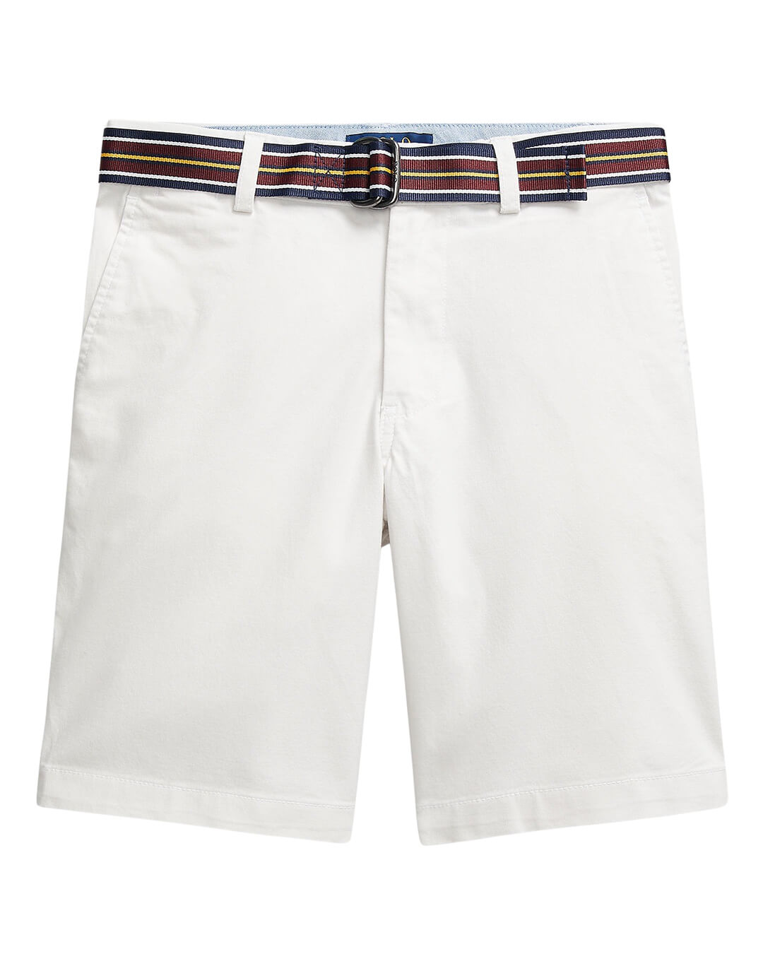 Polo Ralph Lauren Bedford Skinny Fit Flex Abrasion Short White Shorts