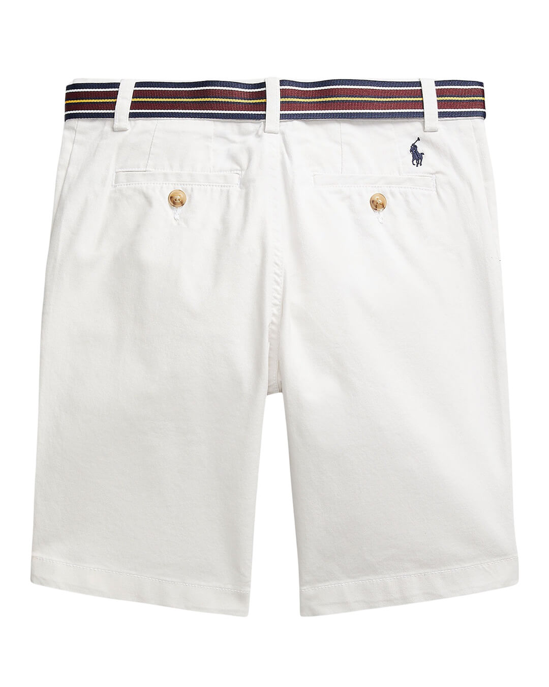 Polo Ralph Lauren Bedford Skinny Fit Flex Abrasion Short White Shorts