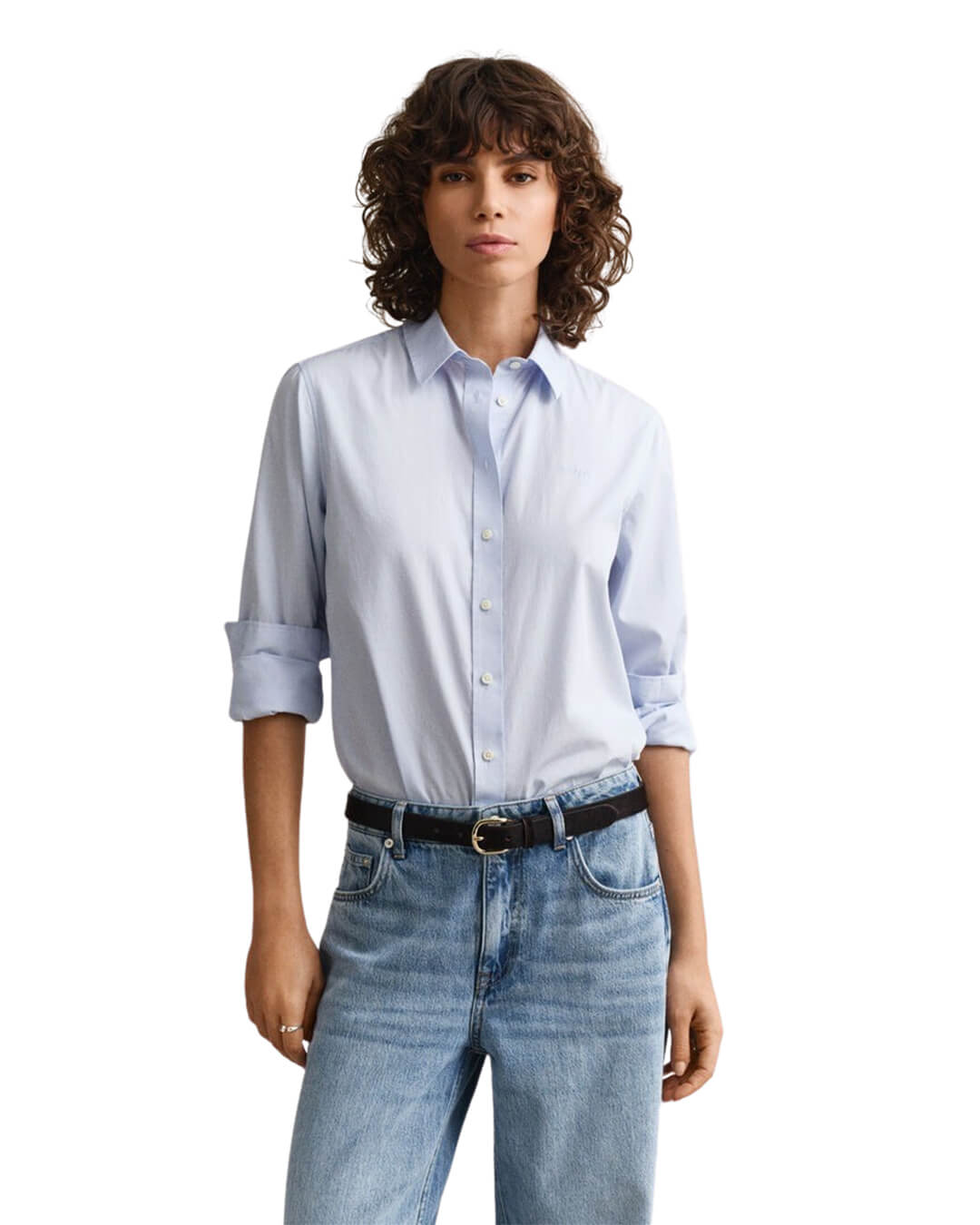 Gant Reg Classic Poplin Shirt Light Blue Shirt