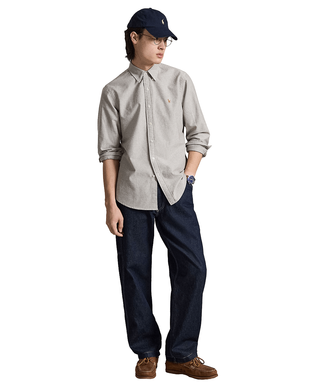 Polo Ralph Lauren Brown Iconic Oxford Shirt