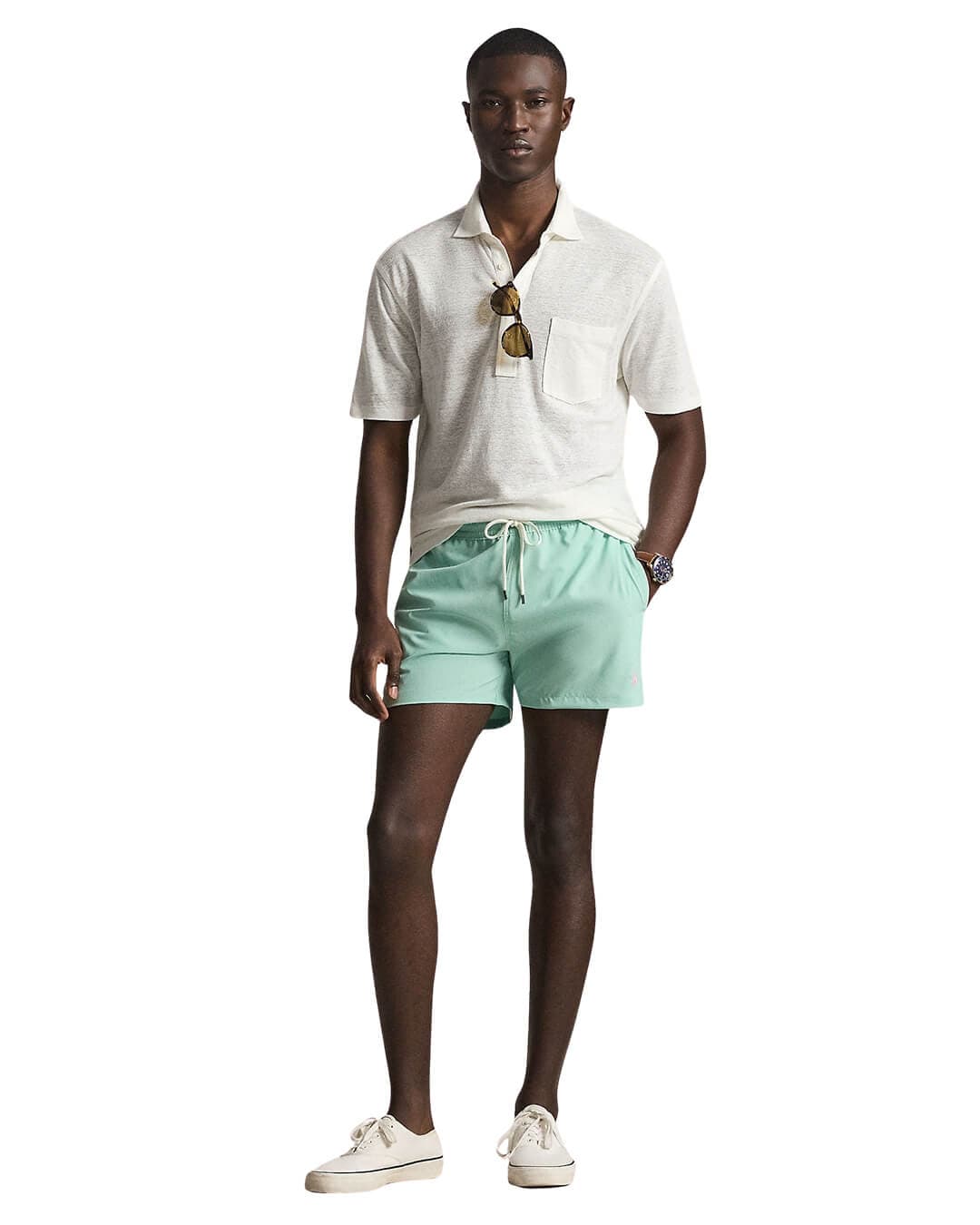 Polo Ralph Lauren Swimwear Polo Ralph Lauren Green Plain Swimwear