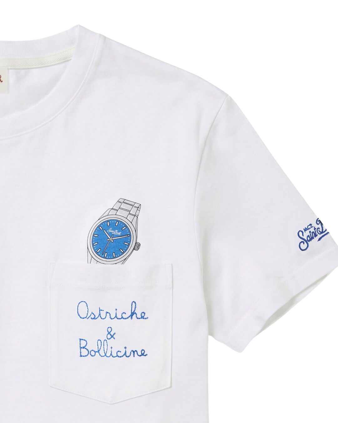 MC2 Austin Man Cotton T-shirt Ostriche Bollicine 01n Emb 04294l