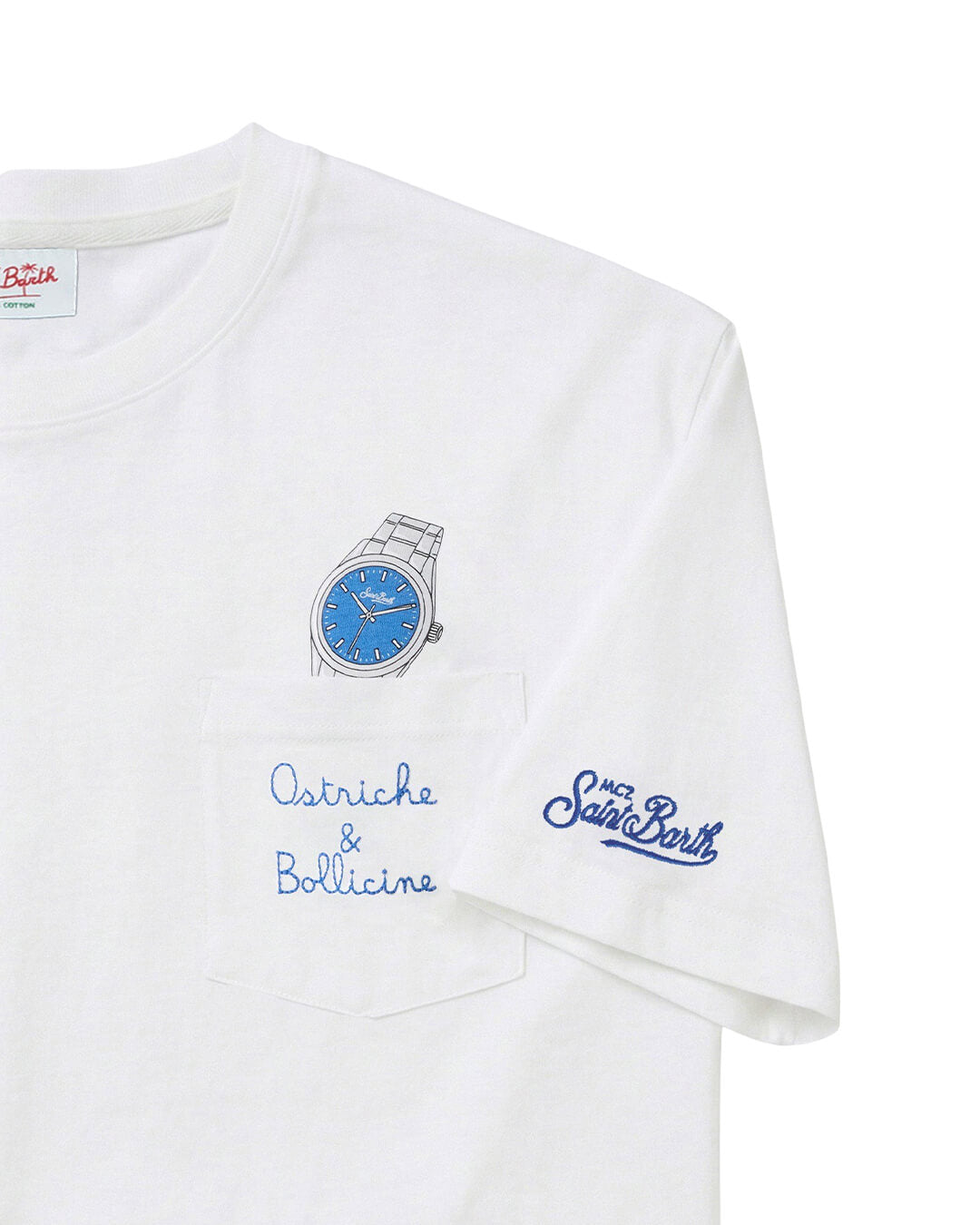 MC2 Austin Man Cotton T-shirt Ostriche Bollicine 01n Emb 04294l