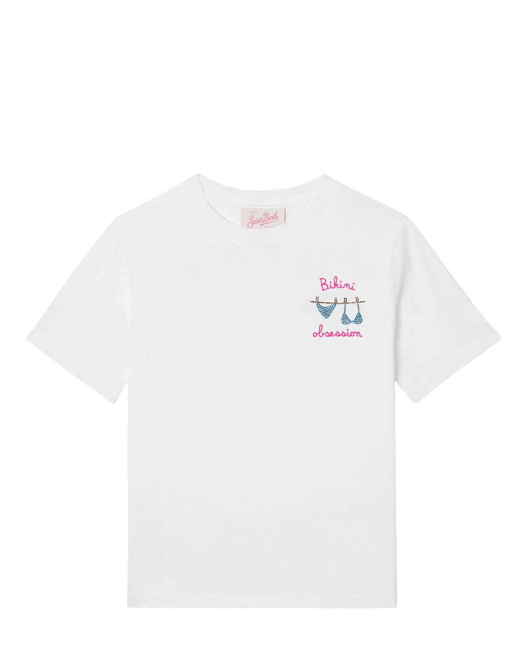 MC2  Elly Girl Cotton T-shirt Bikini Obsession 01n Strass Emb 00279l