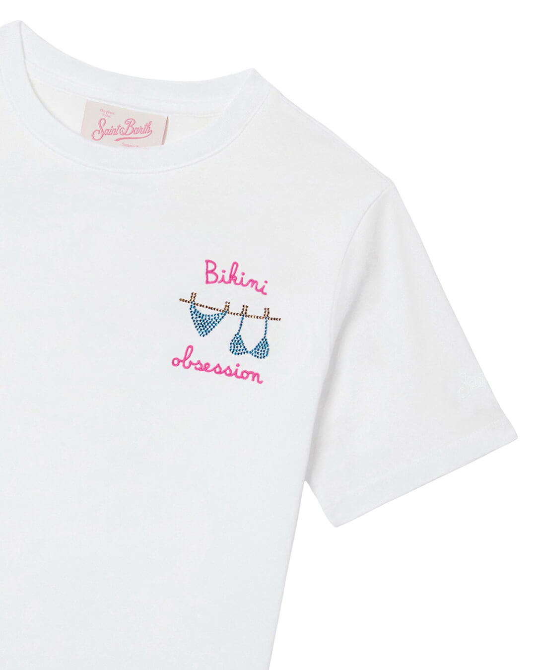 MC2  Elly Girl Cotton T-shirt Bikini Obsession 01n Strass Emb 00279l