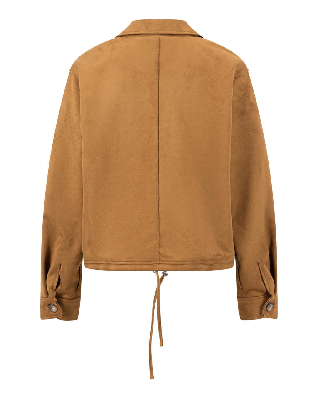 Fynch-Hatton Caramel Suede Faux Leather Jacket