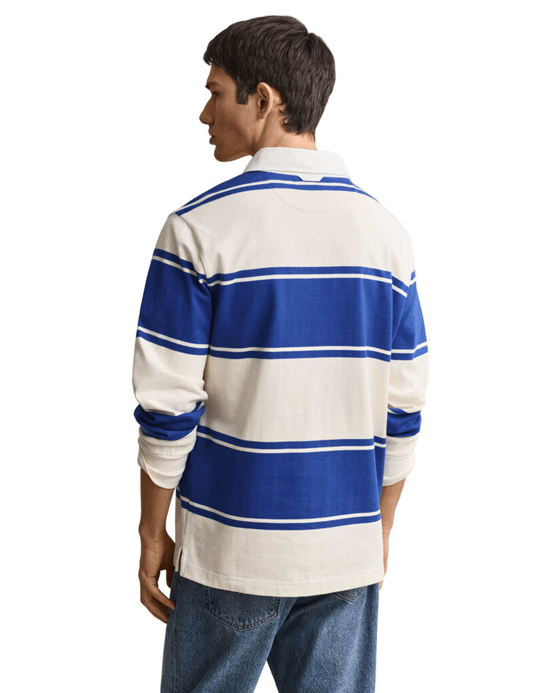 Gant Blue Gant Striped Rugger G422 Nautical Blue