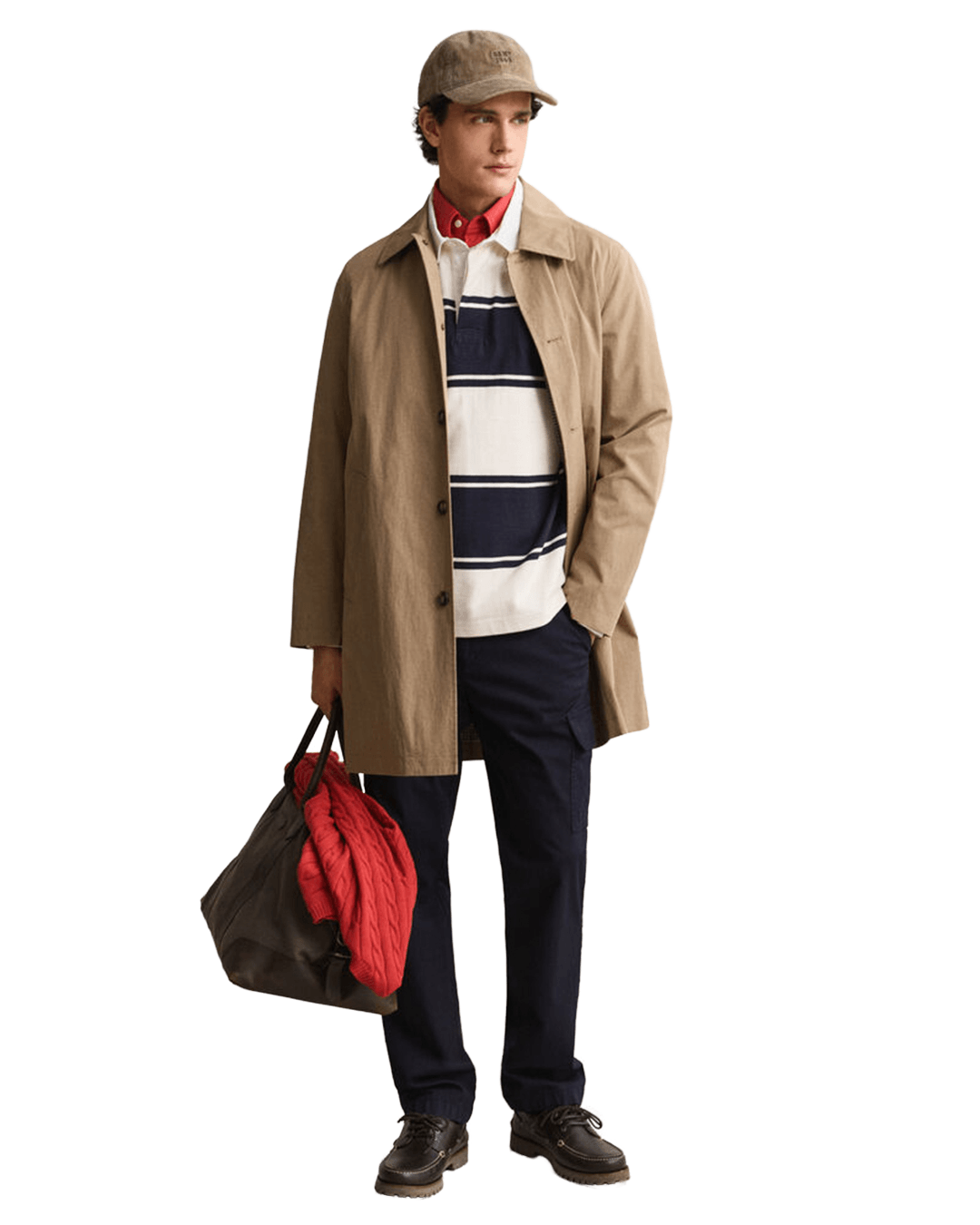 Gant Navy Gant Striped Rugger G433 Evening Blue