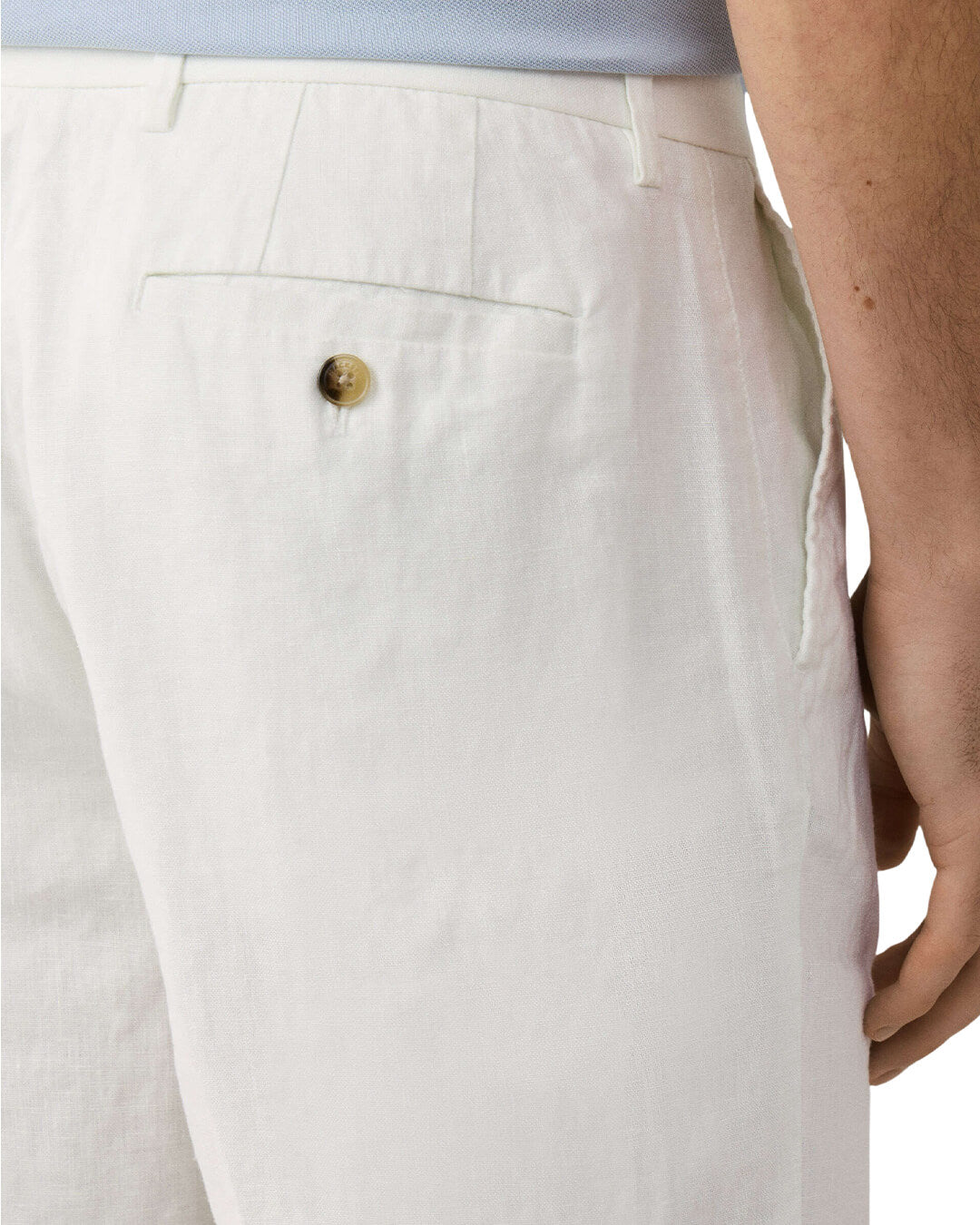 Hackett Pd Linen Shortwhite Shorts