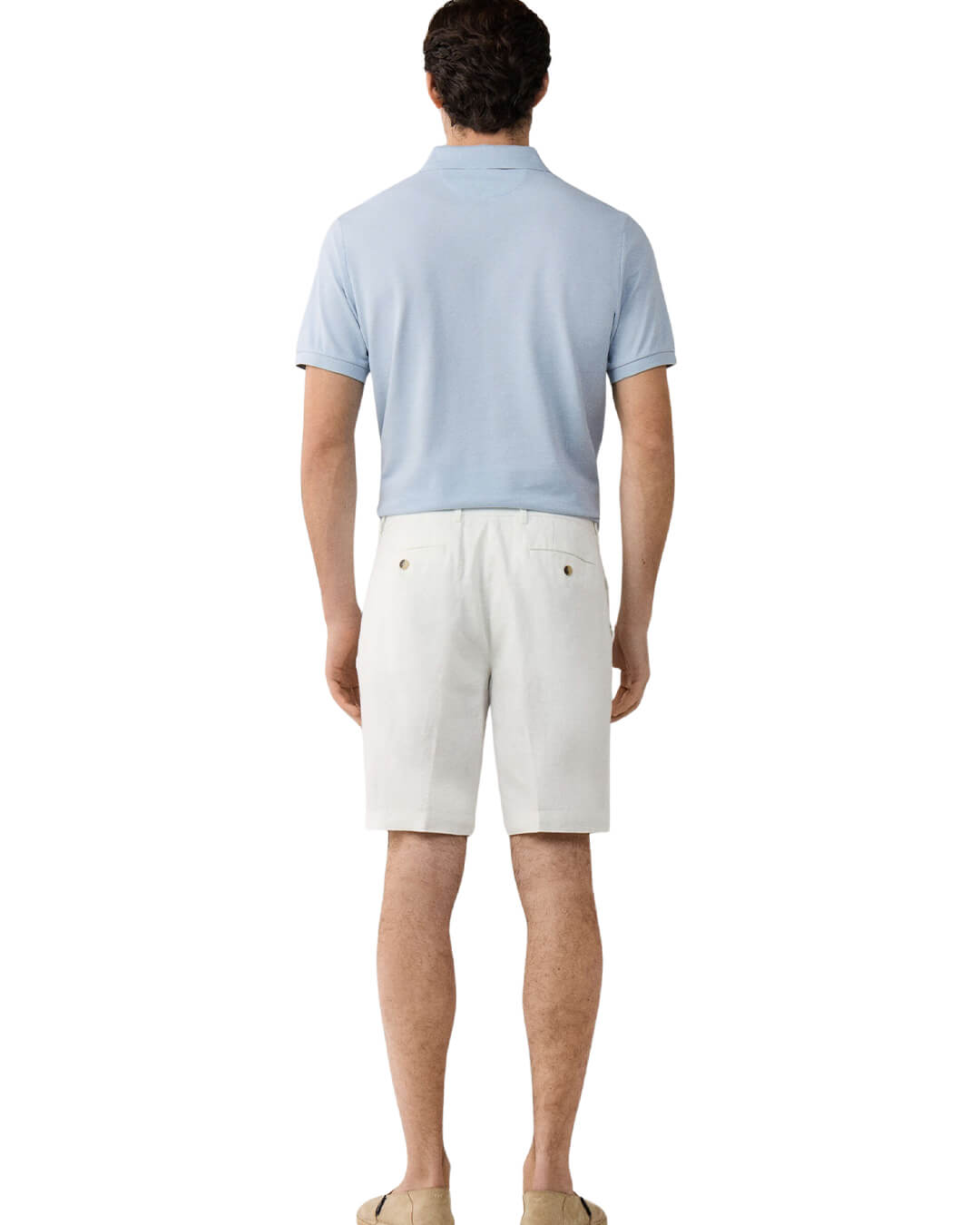 Hackett Pd Linen Shortwhite Shorts