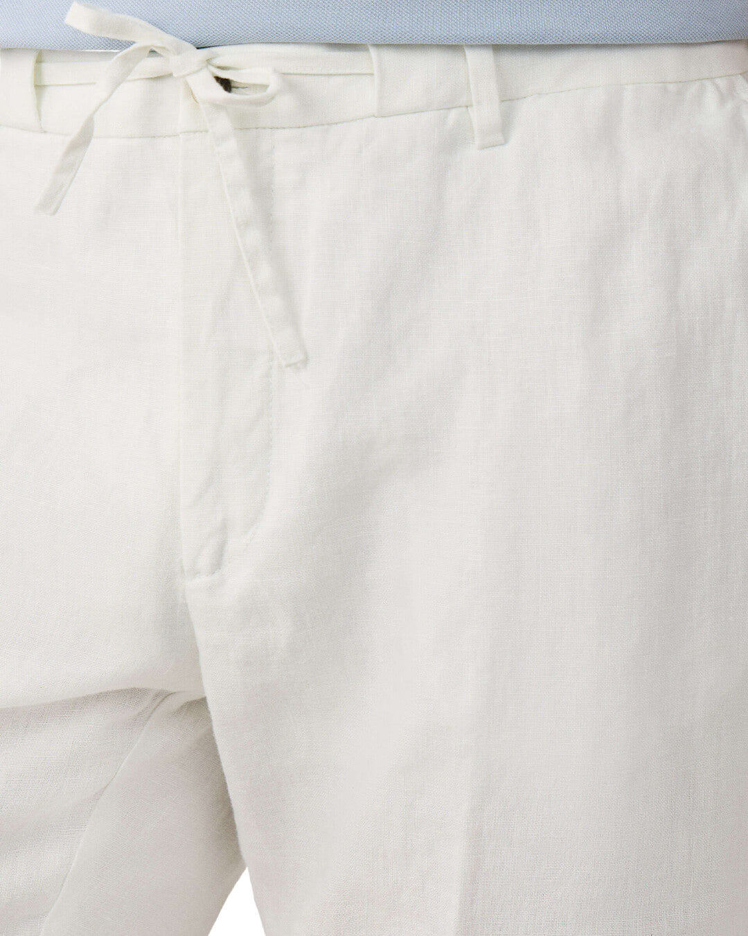 Hackett Pd Linen Shortwhite Shorts