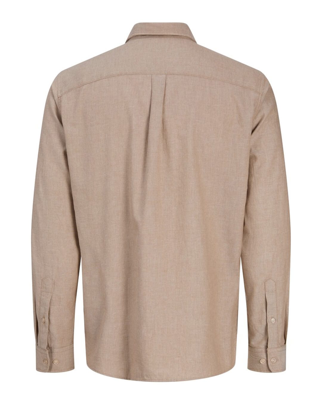 Jack & Jones Shirts Jack & Jones Grey Field Melange Shirt