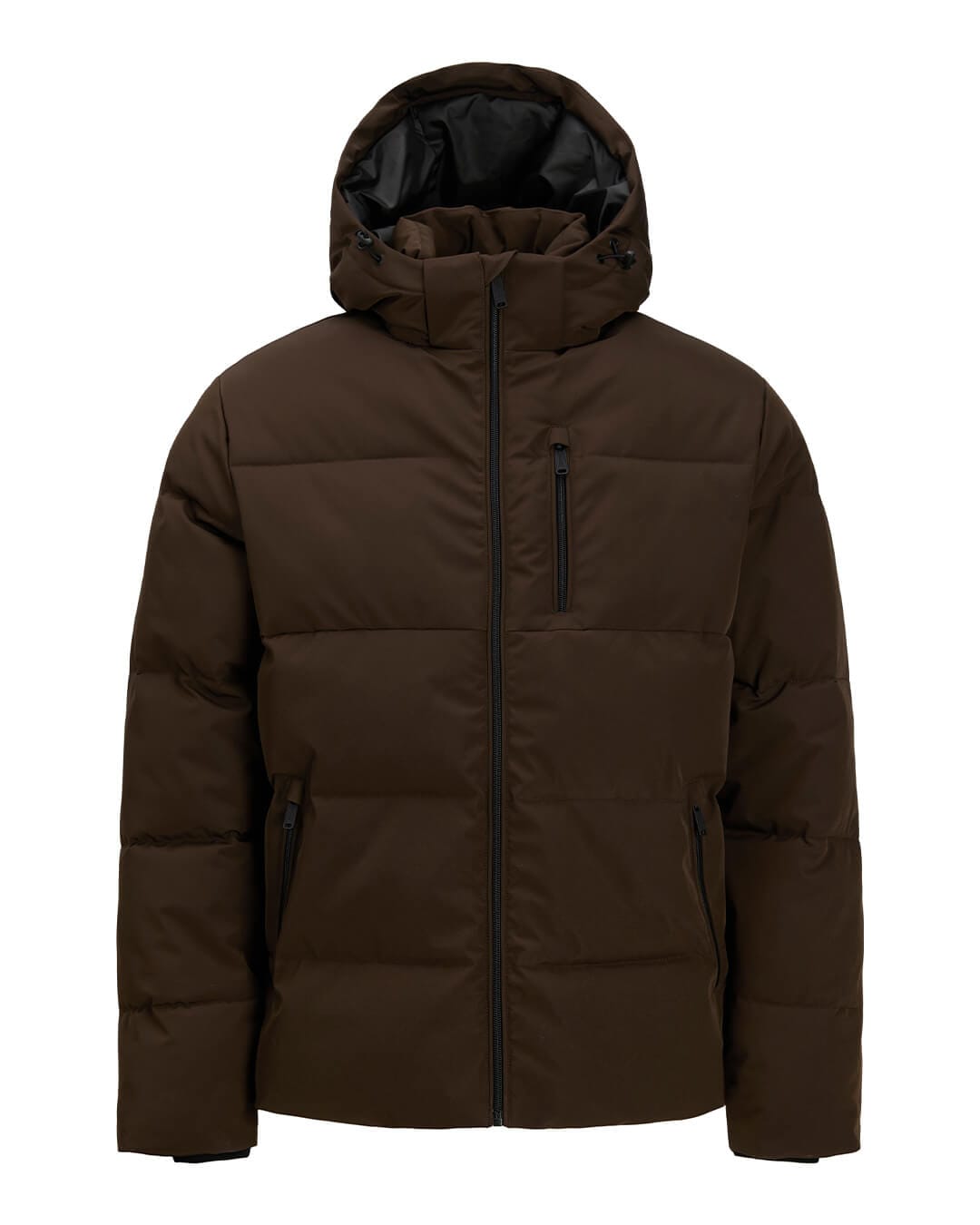 Jack & Jones Outerwear Jack & Jones Brown Becks Puffer Jacket