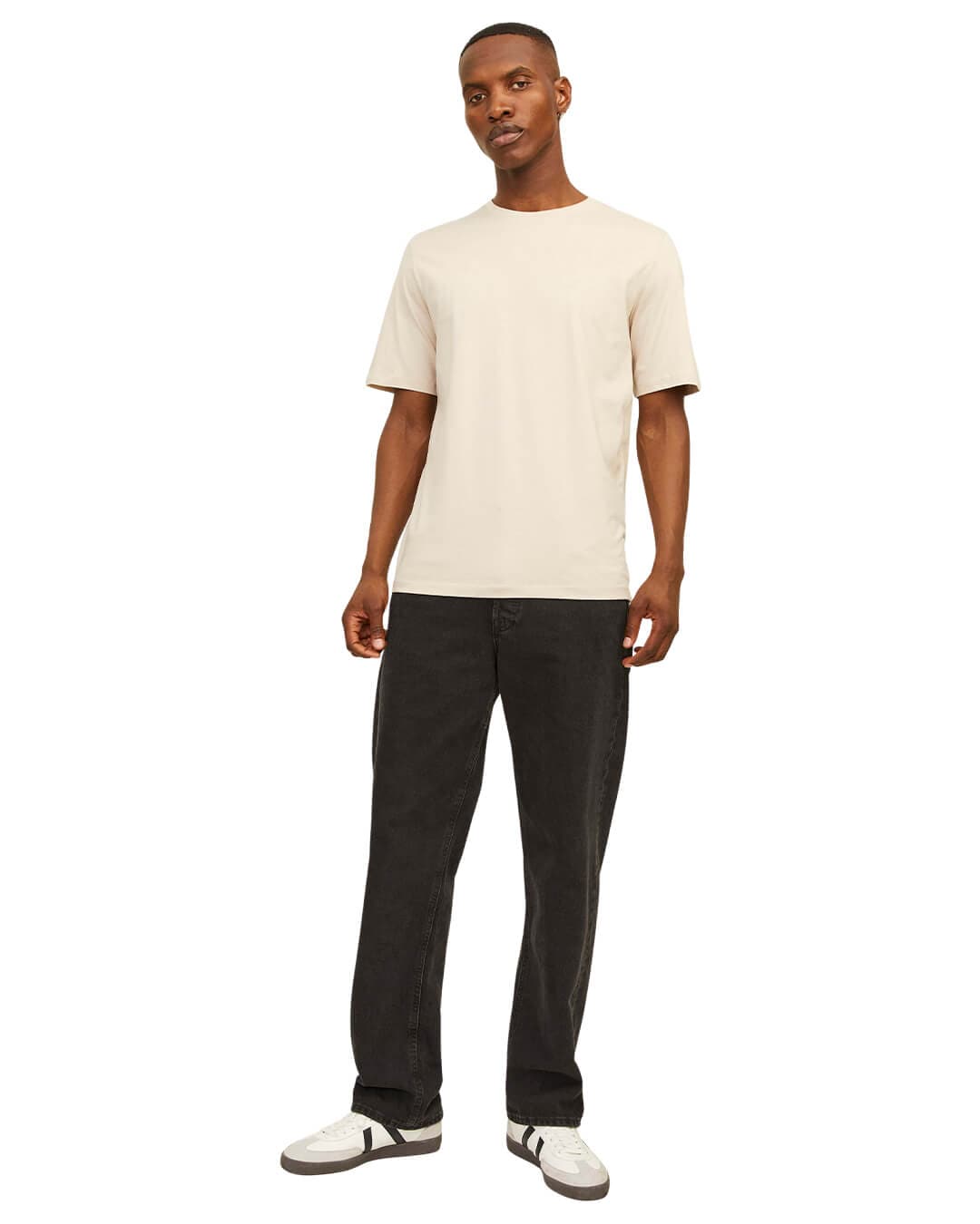 Jack&Jones T-Shirts Jack&Jones Beige Basic T-Shirt