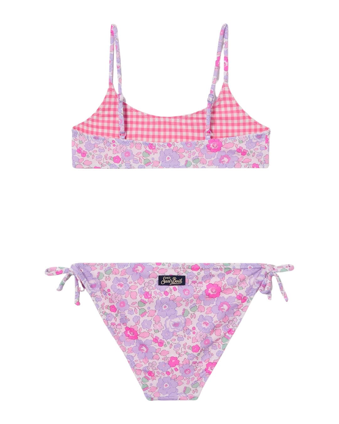MC2 Saint Barth Swimwear MC2 JAIDEN DOUBLE BRALETTE BIKINI DOUBLE GIRL BETSY 2425 VICHY