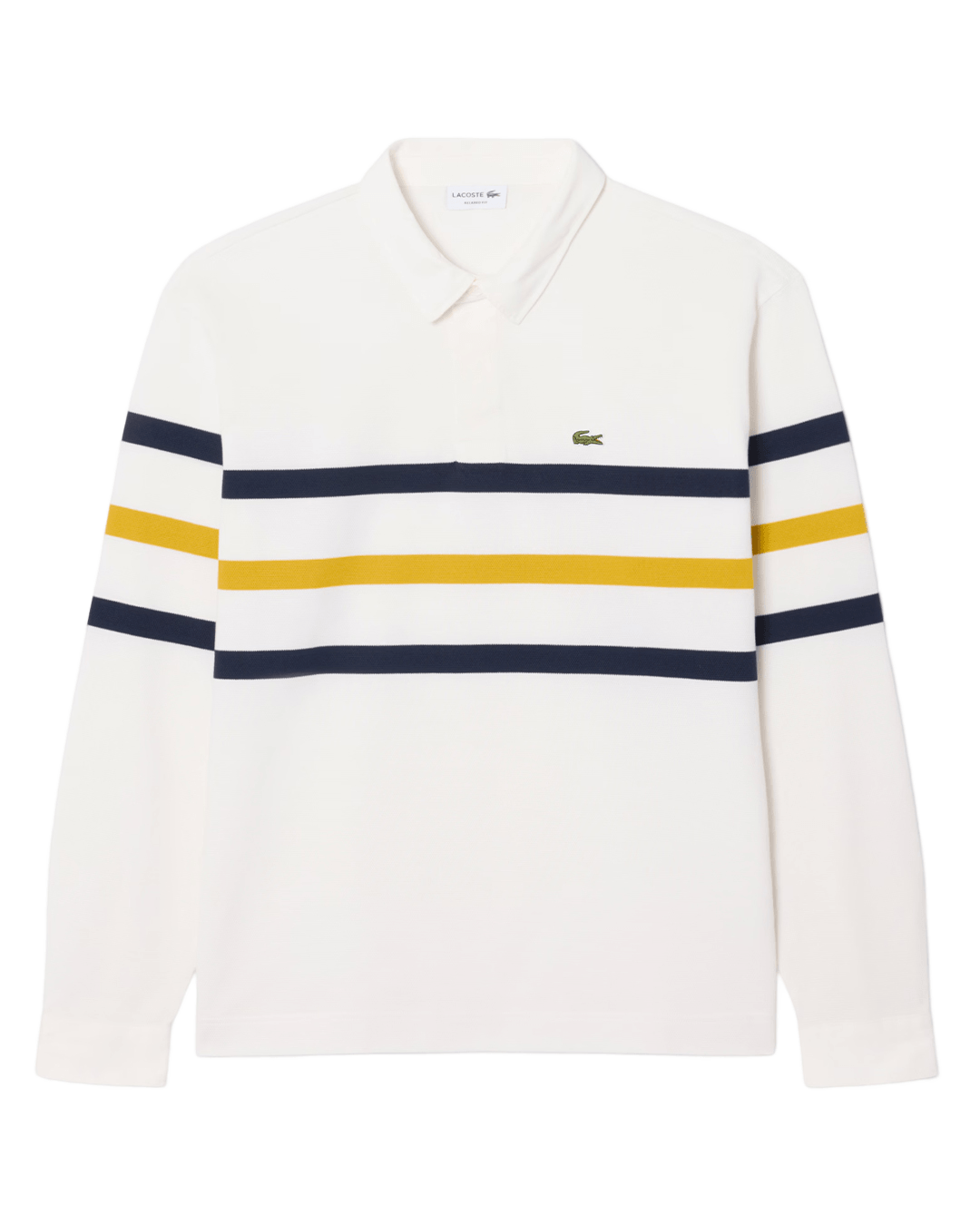 Lacoste Off-White Rugby Shirt