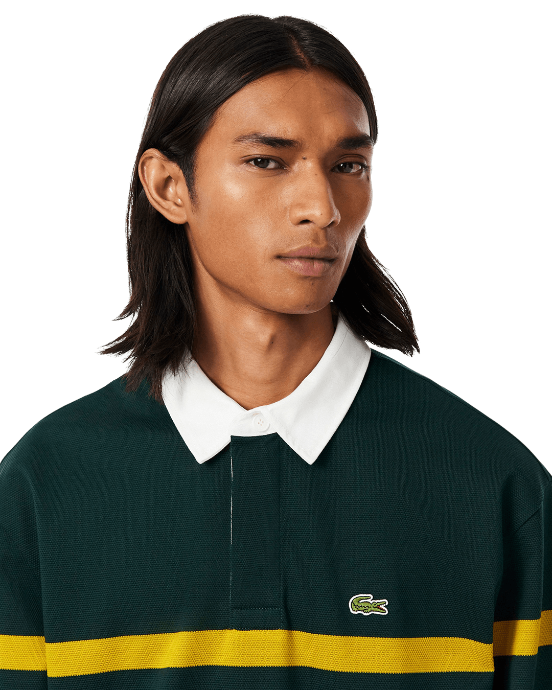 Lacoste Green Rugby Shirt