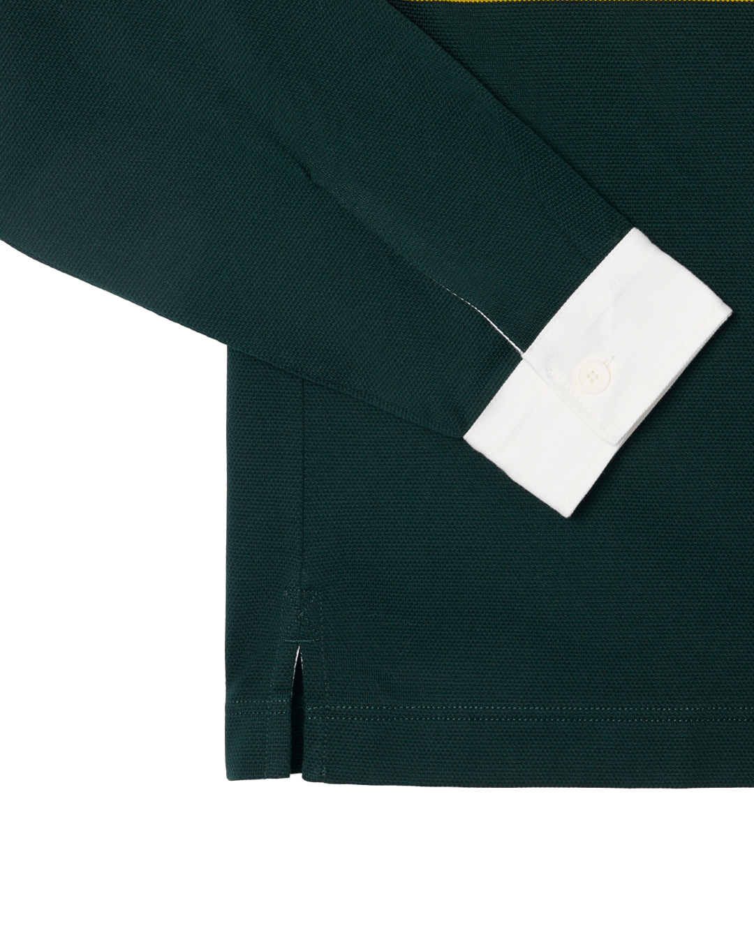 Lacoste Green Rugby Shirt