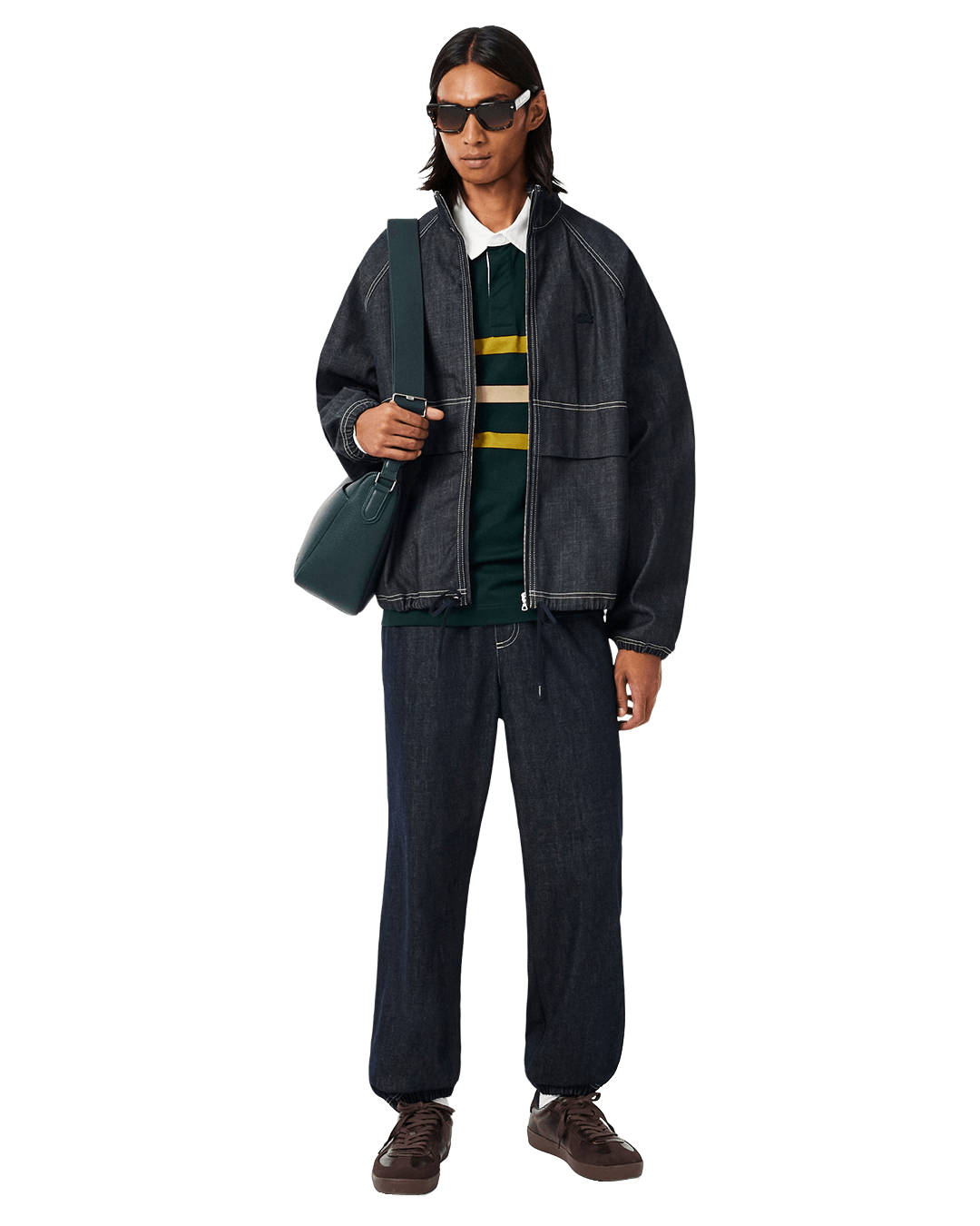 Lacoste Green Rugby Shirt