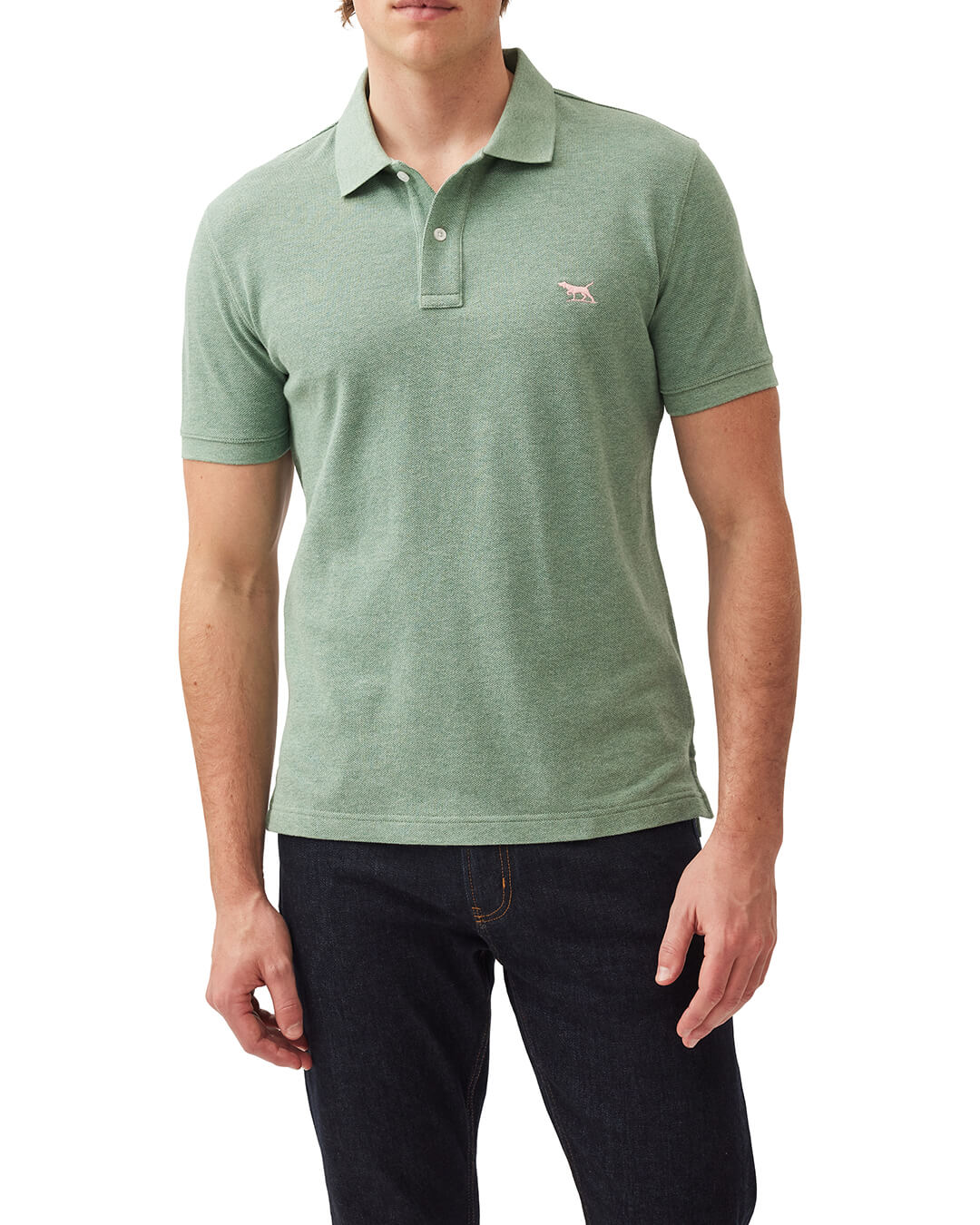 Rodd & Gunn The Gunn Polo Dusty Sage