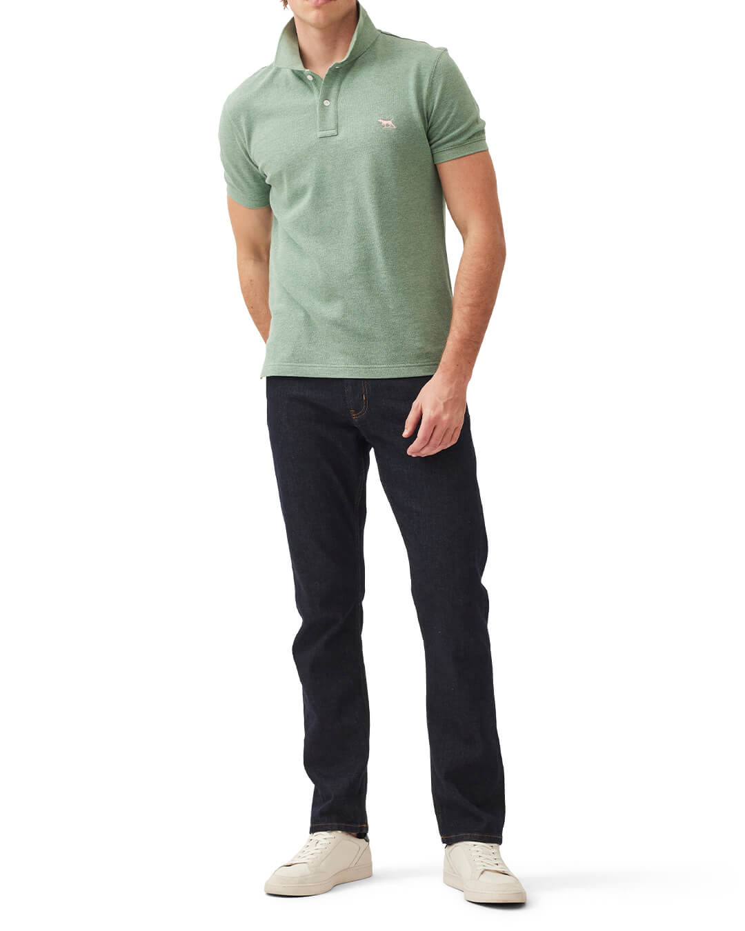 Rodd & Gunn The Gunn Polo Dusty Sage