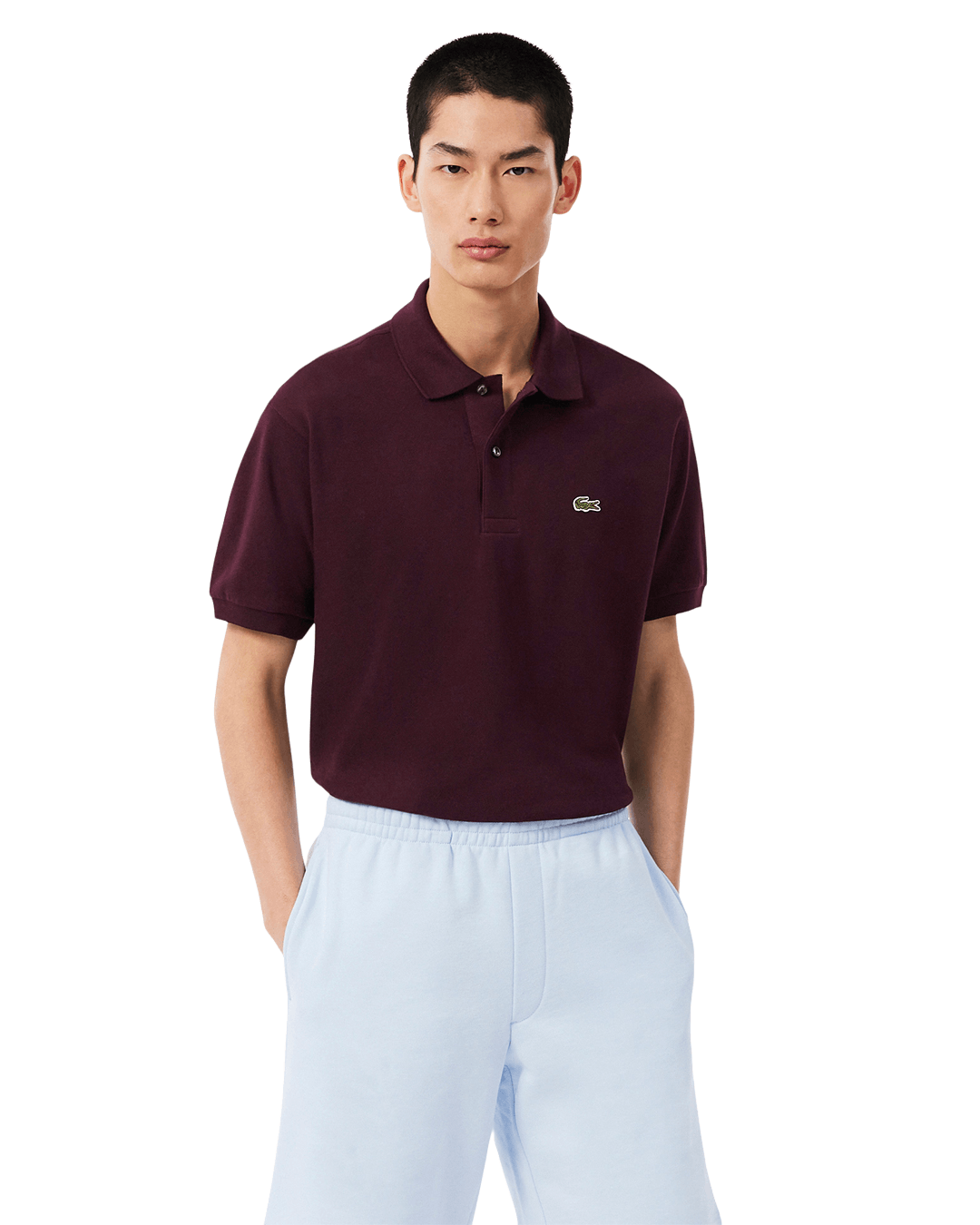 Lacoste Burgundy L.12.12 Polo Shirt