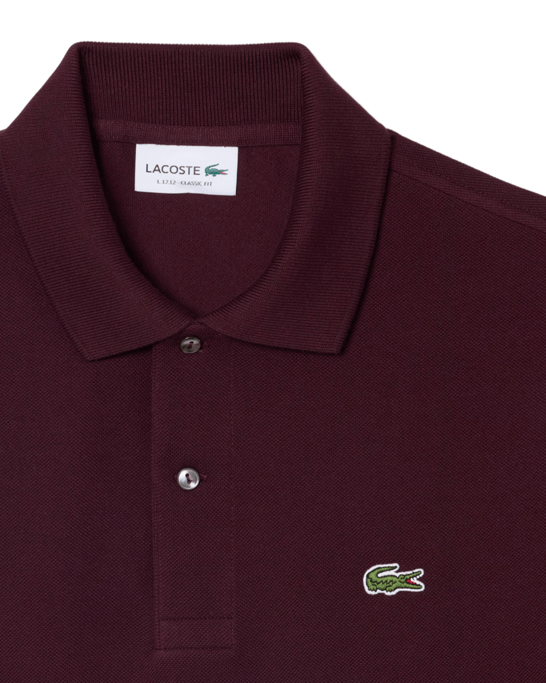 Lacoste Burgundy L.12.12 Polo Shirt