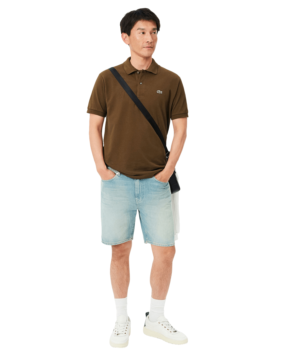 Lacoste Dark Brown L.12.12 Polo Shirt