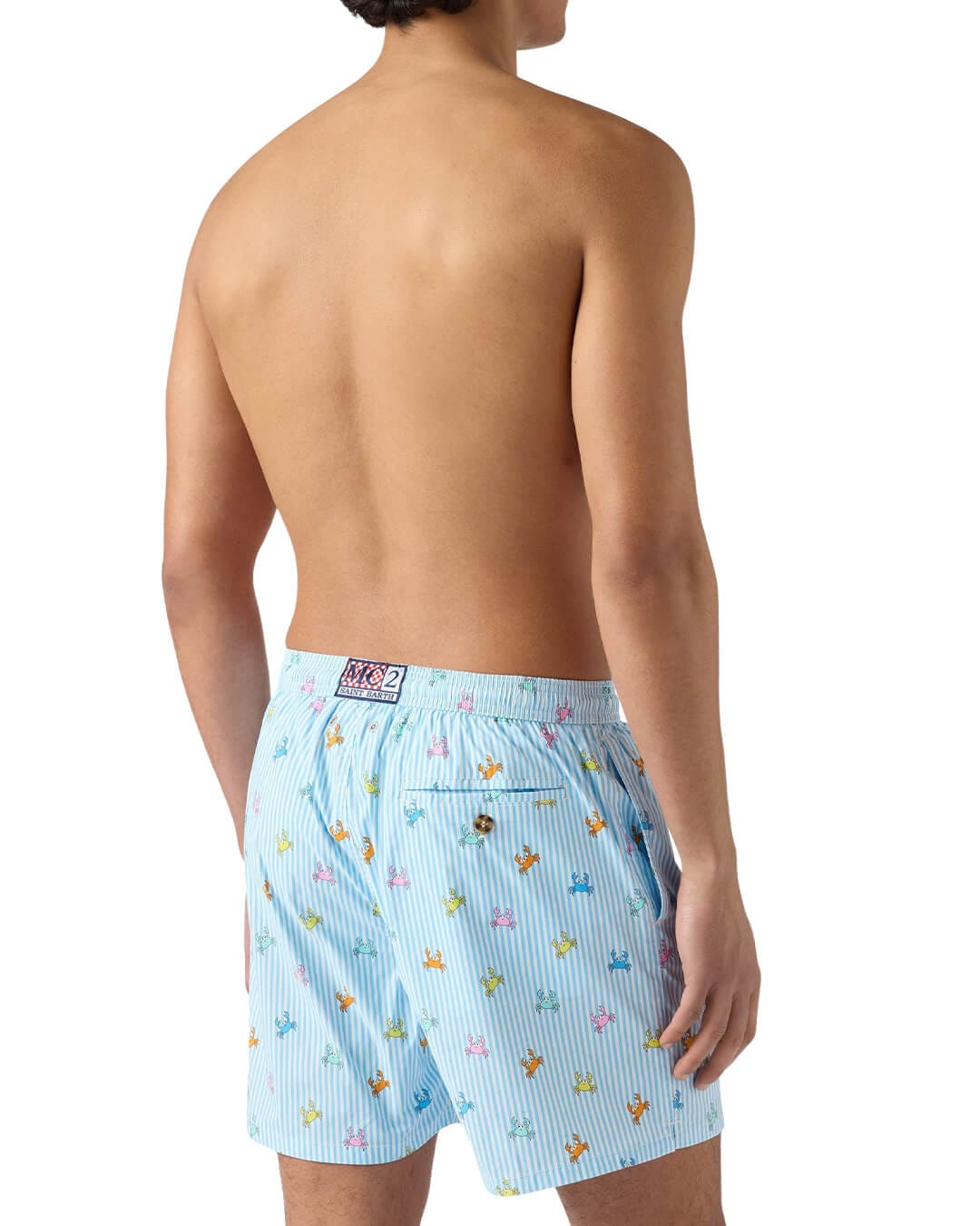 MC2 Saint Barth Swimwear MC2 LIGHTING MICRO STRETCH ULTRALIGHT SWIM SHORT PINCHY MULTI STRIPES