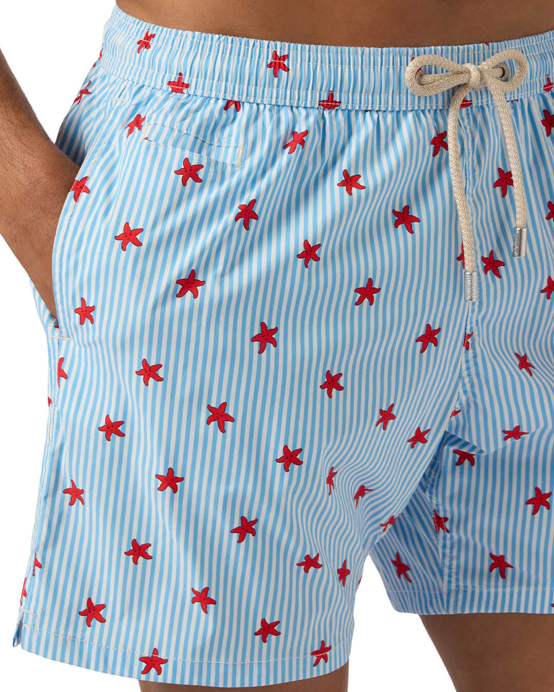 MC2 Lighting Micro Stretch Ultralight Swim Short Starfish Stripes S 31 02190l