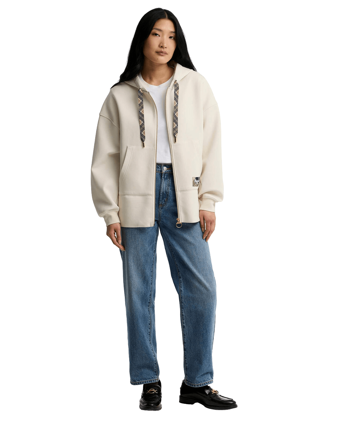 Barbour Jumpers Barbour Cream Delilah Hoodie