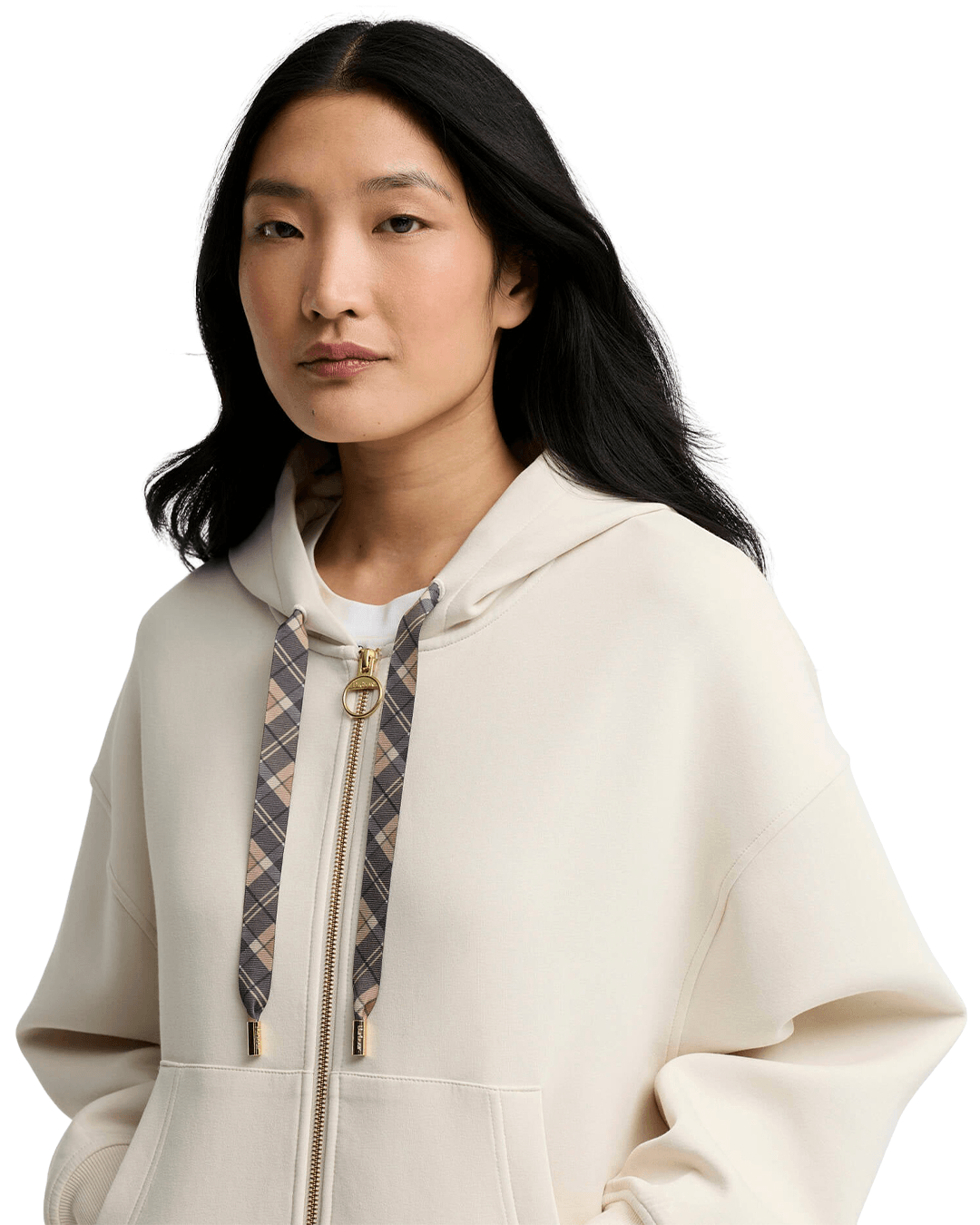 Barbour Jumpers Barbour Cream Delilah Hoodie