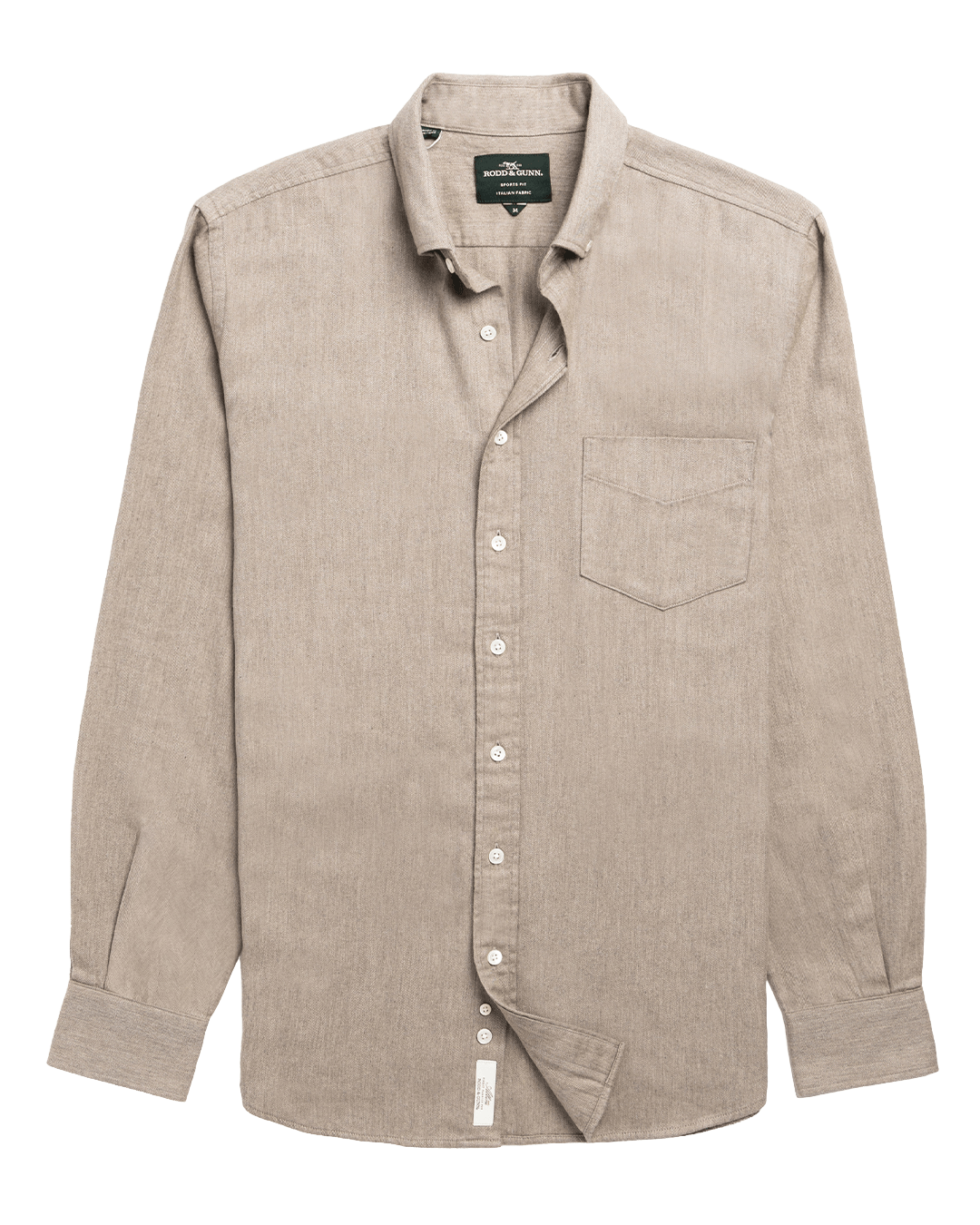 Rodd & Gunn Taupe Barrhill Long Sleeve Shirt