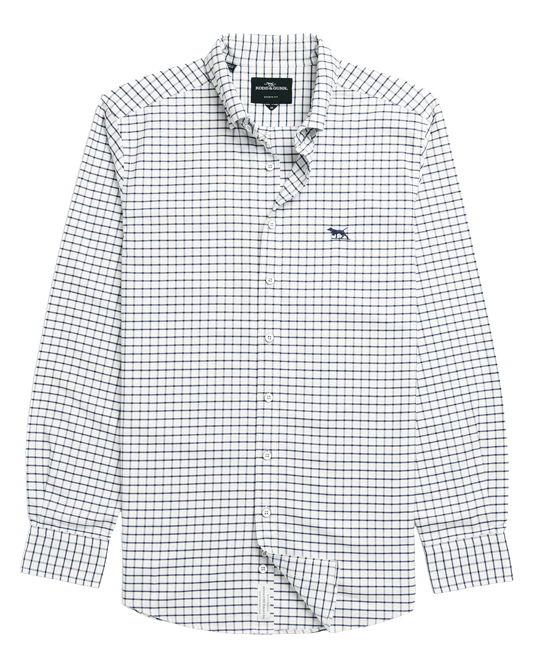 Rodd & Gunn Navy Gunn Check Oxford 3 Shirt