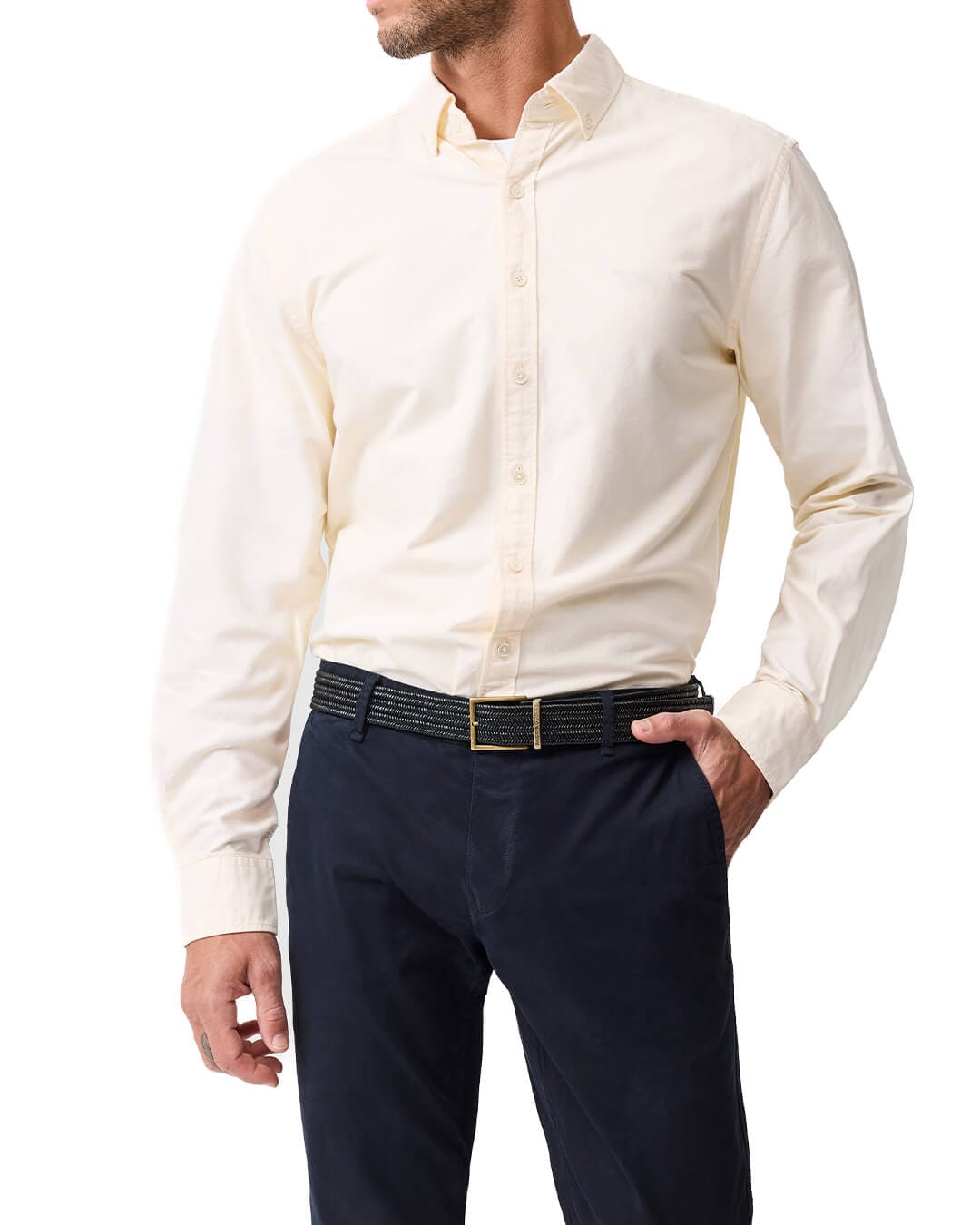 RODD & GUNN Shirts Rodd & Gunn Cambridge Lemon