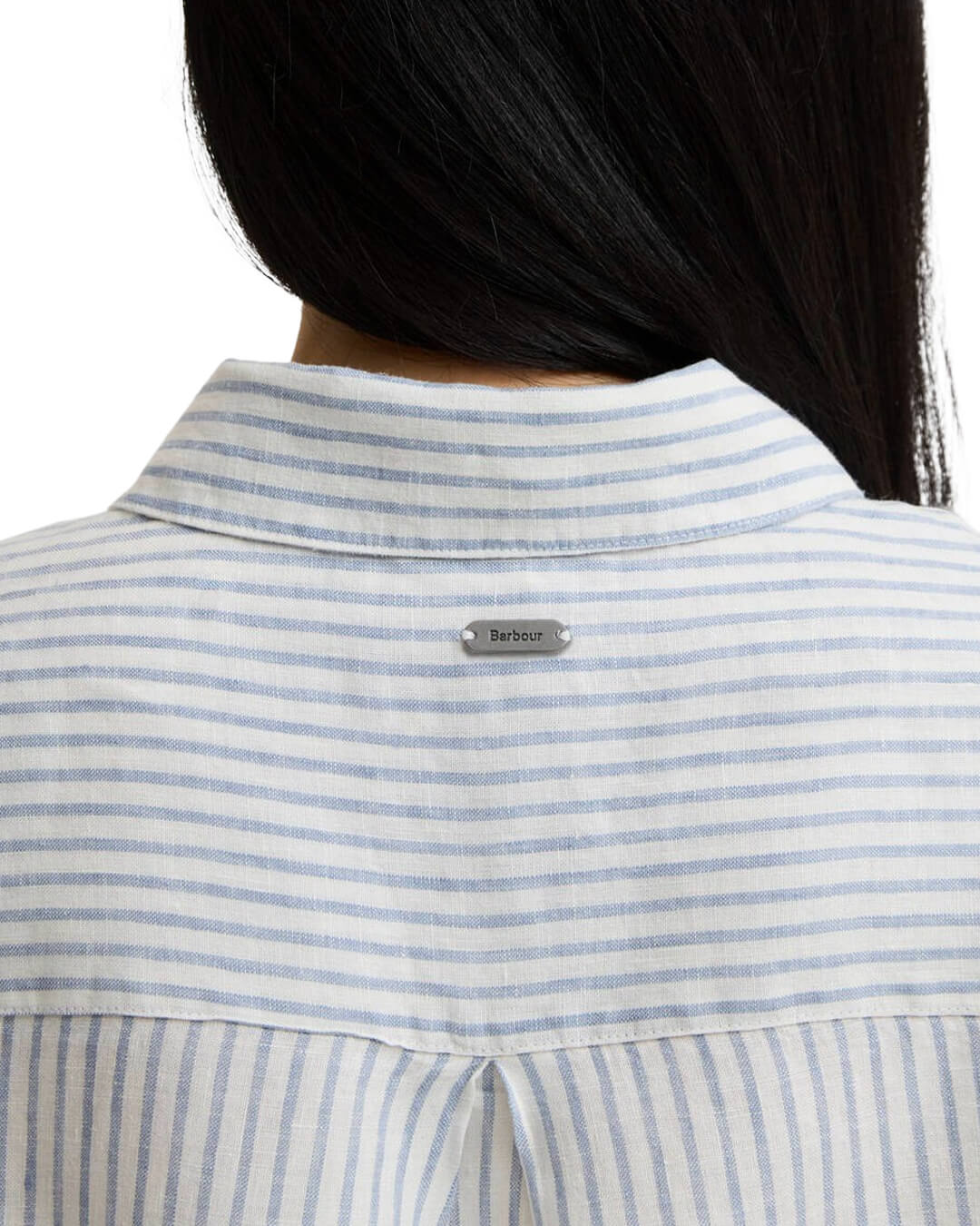 Barbour Blue Marine Shirt Bl27 Chambray Stripe